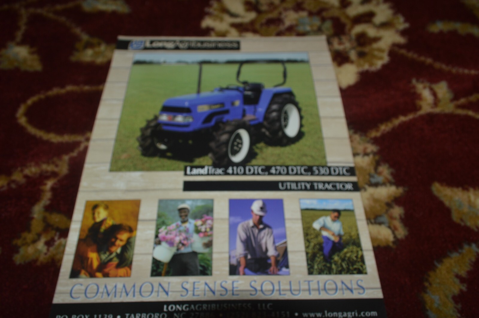 Long 410 470 530 Tractor Brochure BASE