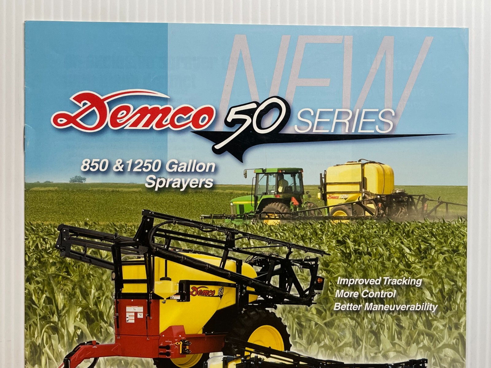 Demco 50 Series Sprayers Sales Brochure *Original 2009* (6 Pages)