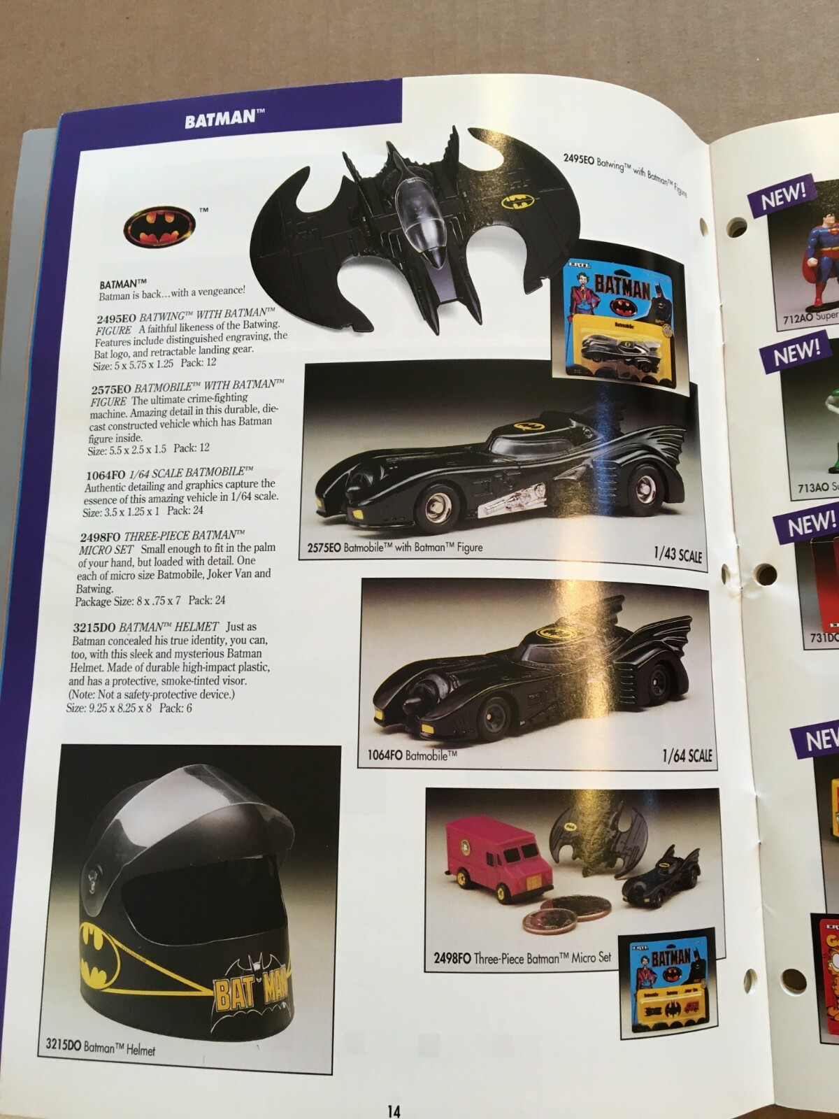 Ertl Toys Brochure 1991 (Nice)