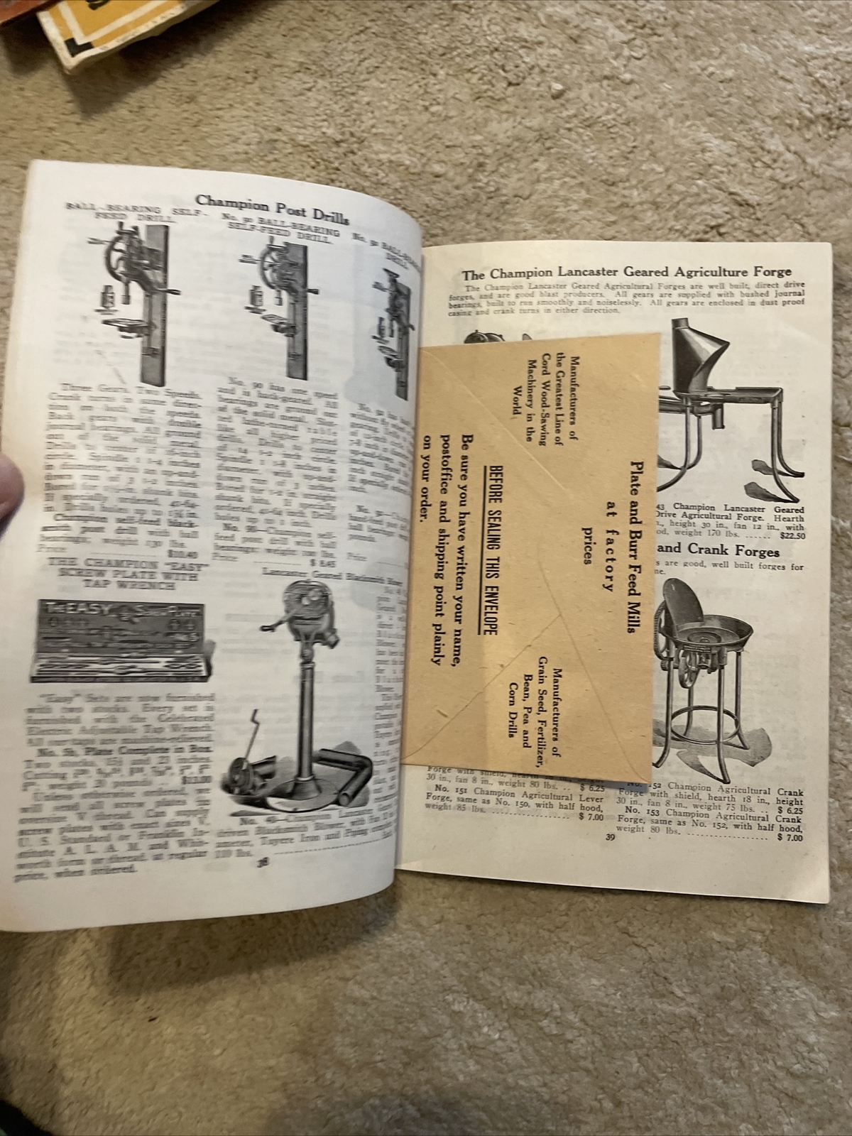 Vintage Hertzler & Zook Machinery And Farm Implement Catalog 1918 Catalog No.11