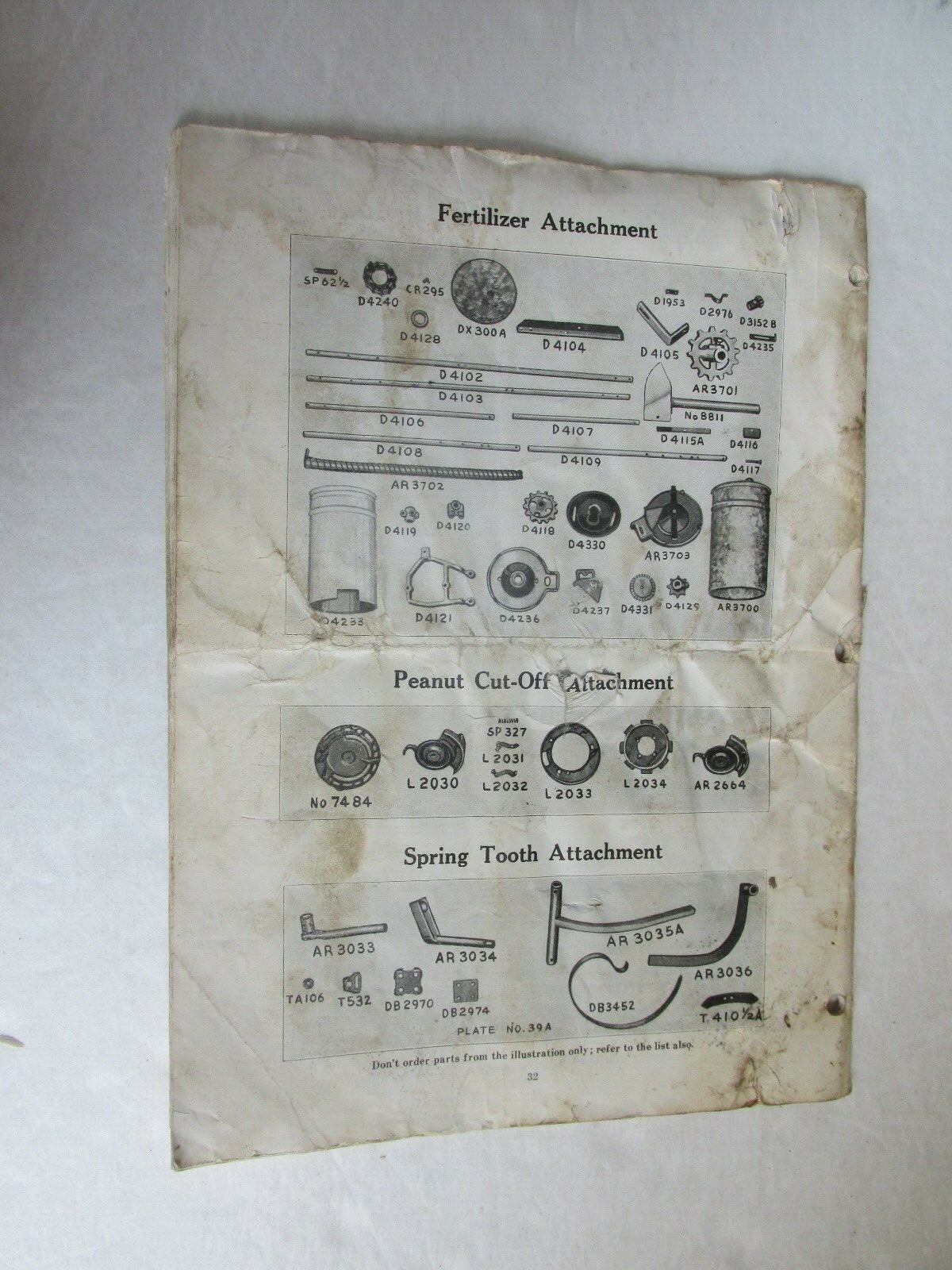 MBF83 Farm Manual Minneapolis Moline MM Directions Universal U Tractor Implement