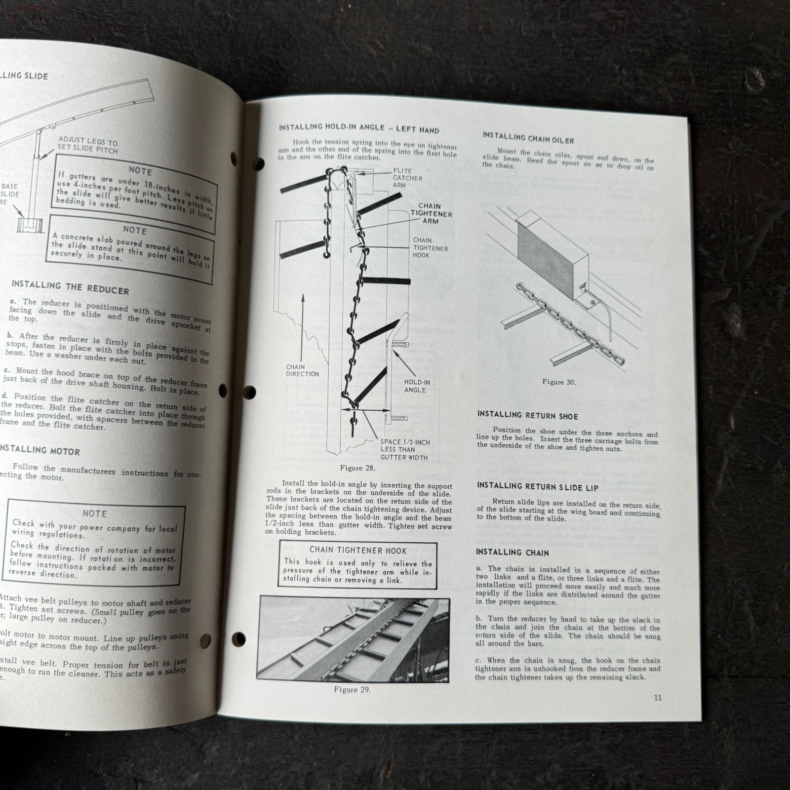 Vintage 1967 Patz Company Barn Cleaner Operation Parts Manual Pound Wisconsin