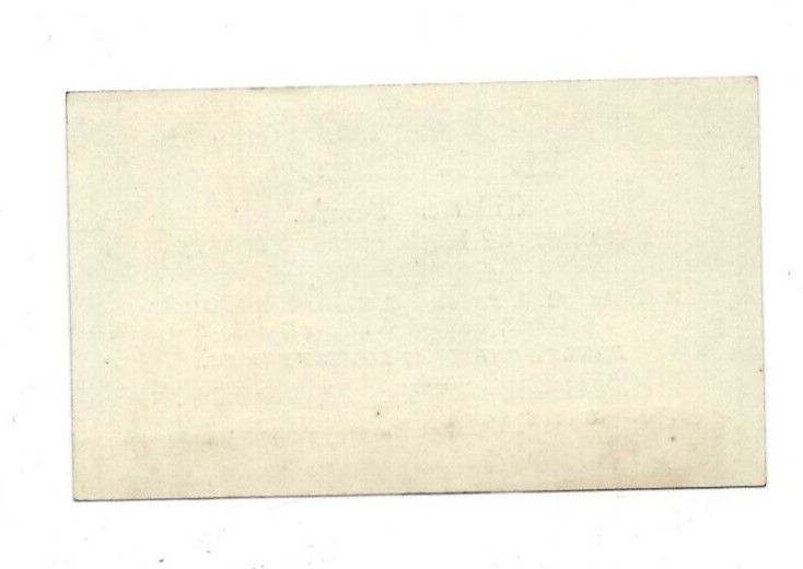 Old Business Card HE Chace Gilletts PA Poultry Langshans Ducks Chicks Prices