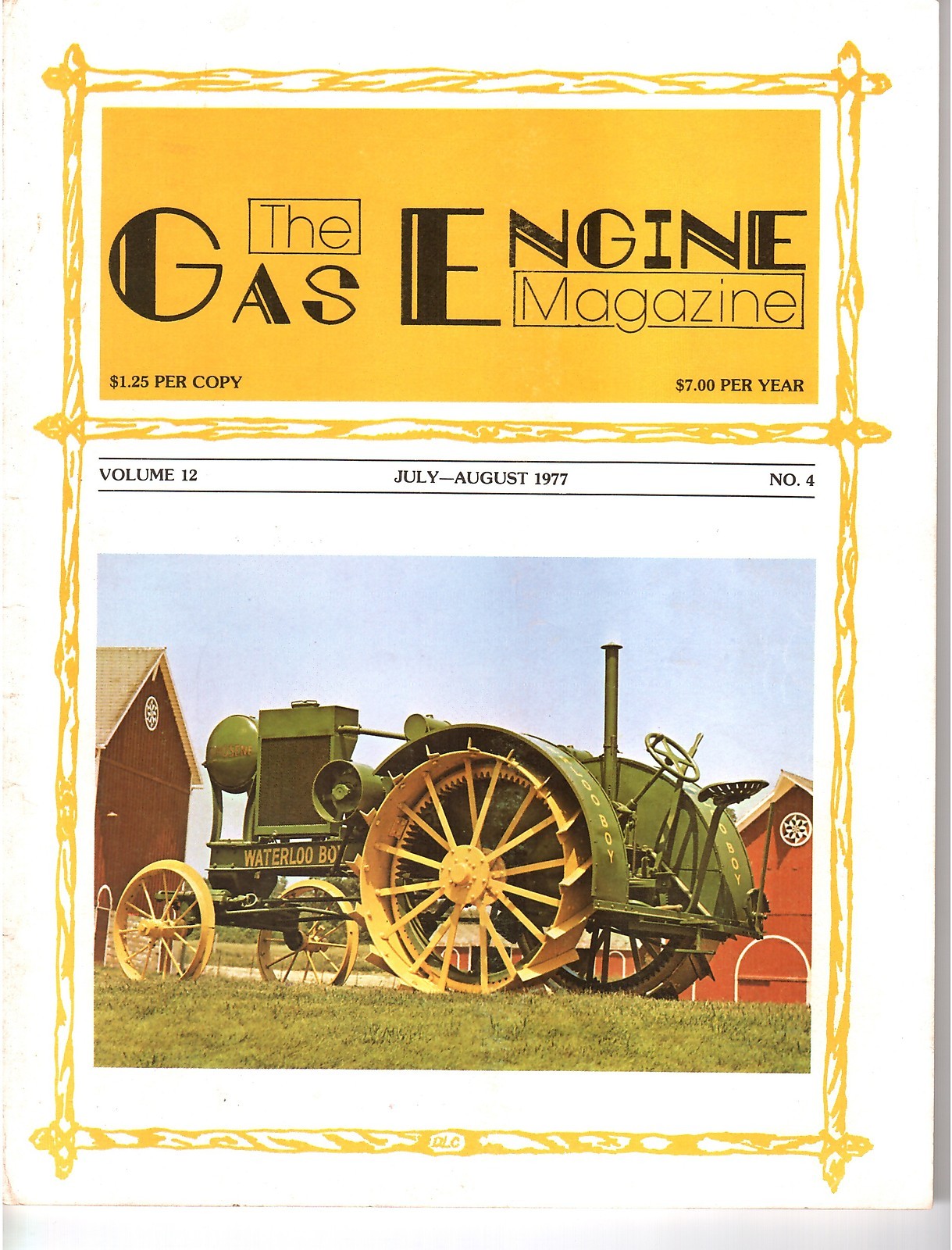 Moline Universal Tractor, Allis Chalmers 25-30, Fuller & Johnson Hopper Cooled