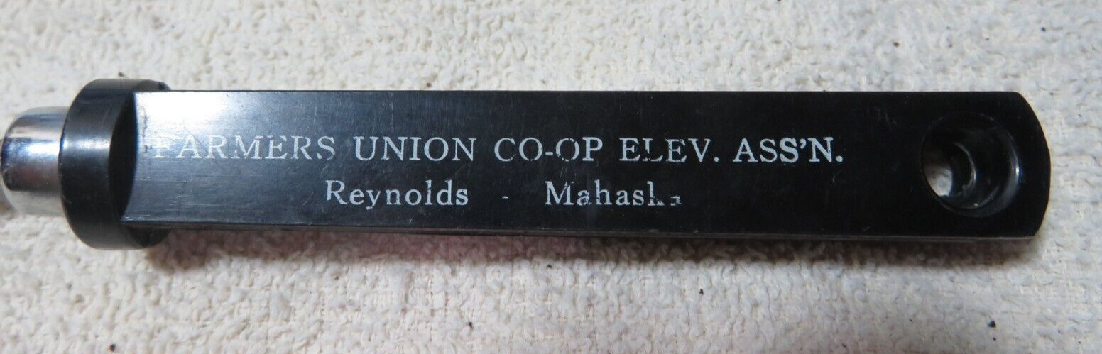 Vintage FARMERS UNION CO-OP ELEV. ASS&rsquo;N. Kitchen utensil beater advertising
