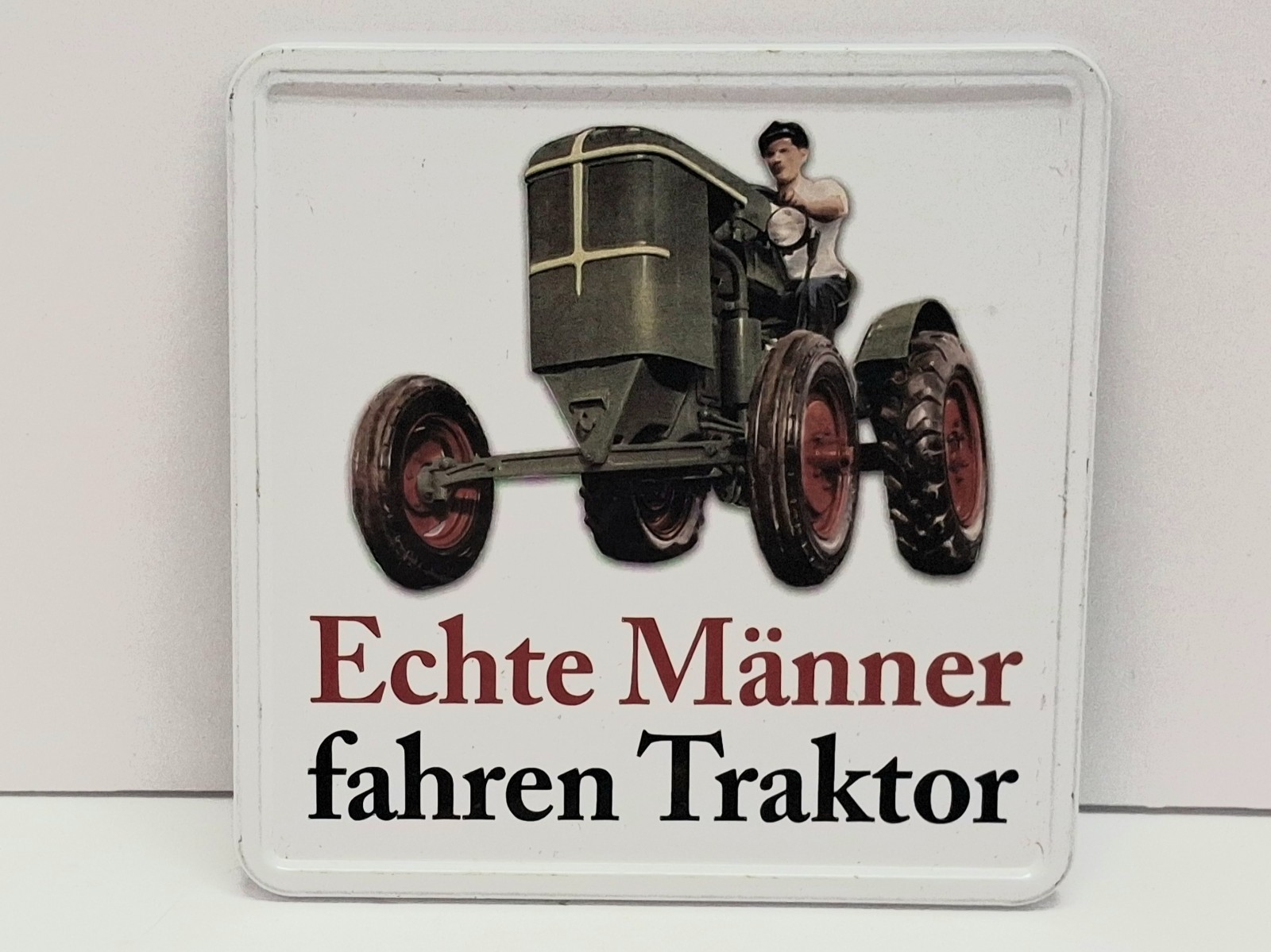 Deutz Tractor Metal Coaster Echte Manner Fahren Traktor Real Men Drive Tractors