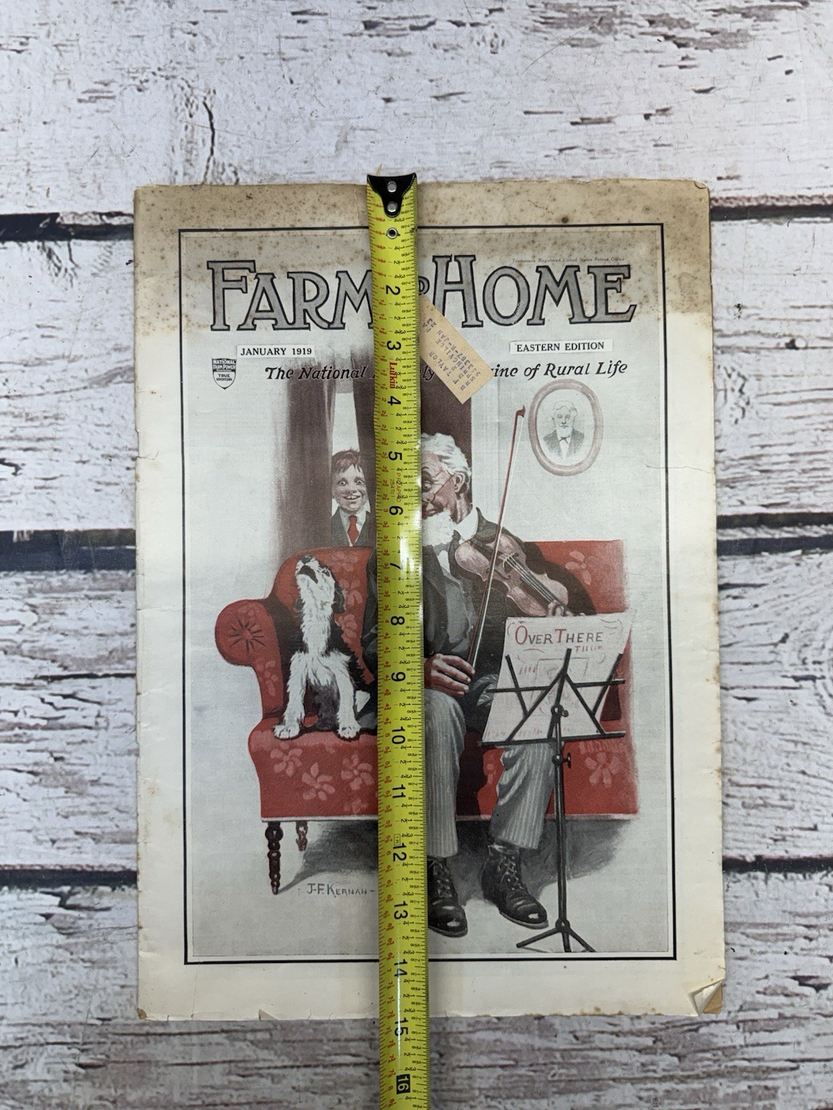 VTG Farm And Home Magazine 1919/1925 Farming Agriculture Stories DIY Original