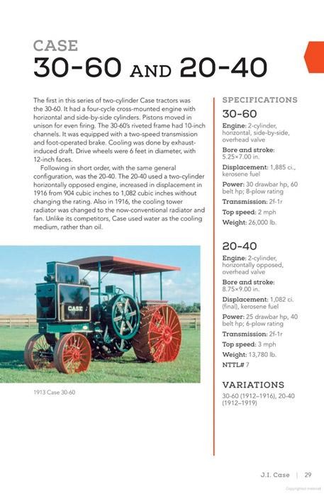 Field Guide to Classic Farm Tractors BOOK More Than 400 Models from 1900 to 1990