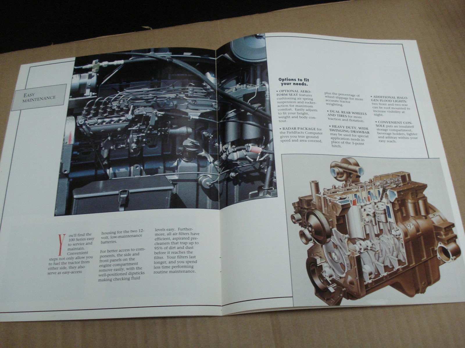 1988 White 100 Series Tractors Brochure Models 100 120 140 160 185