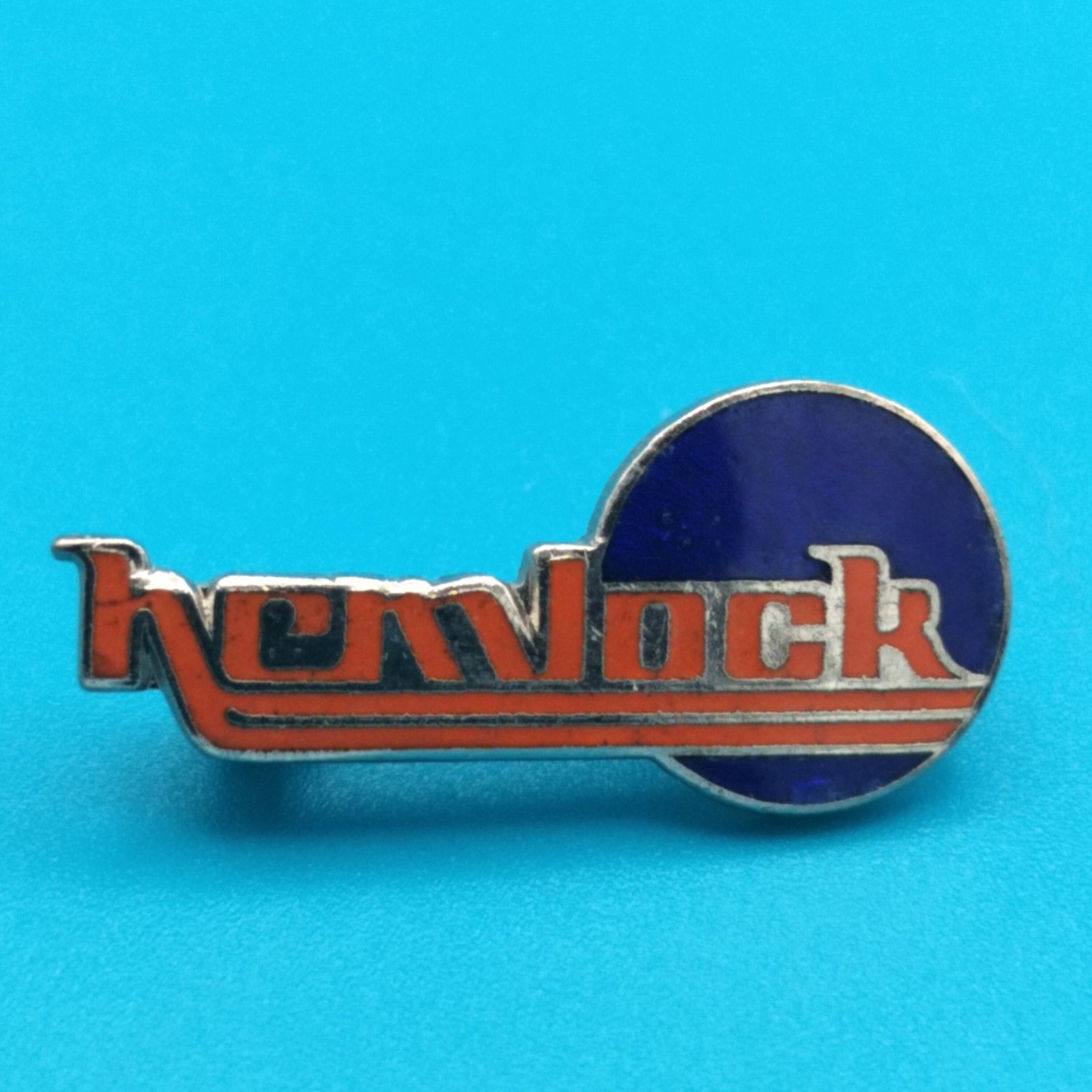 Vintage Keylock Agricultural Farm Equipment Advertising Lapel Pin Badge