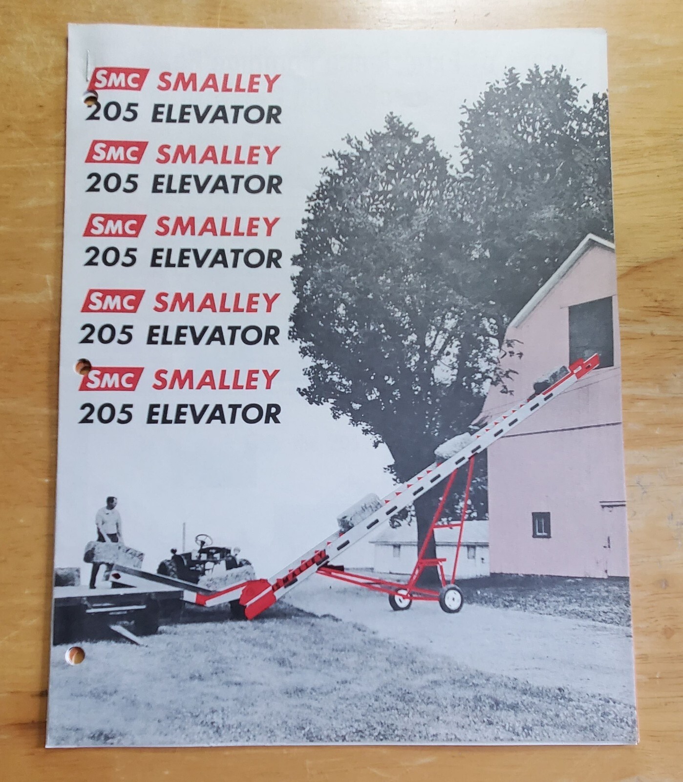 3 Smalley Brochure Pamphlet Bale Handling Systems 205 Vertical Elevator Specs
