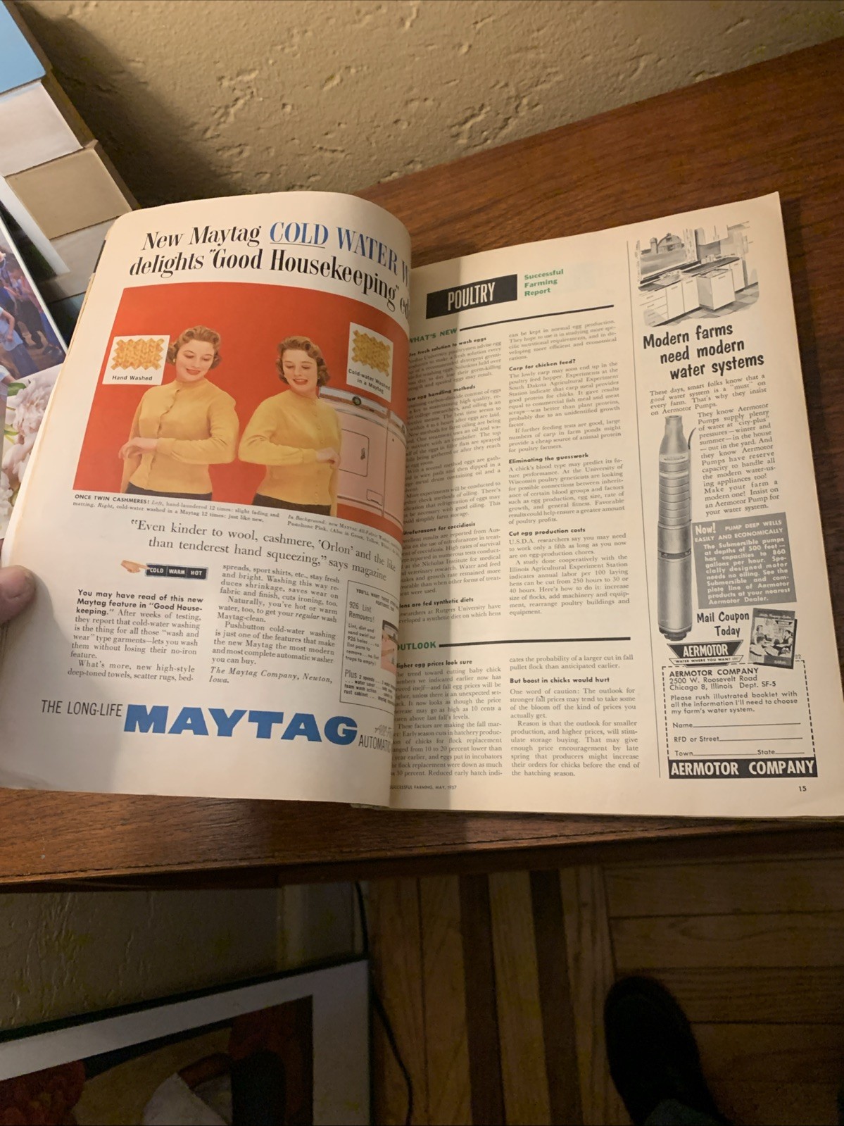 ‘SUCCESSFUL FARMING’ MAGAZINE – MAY ‘57- MAGAZINE OF FARM BUSINESS & FARM HOMES