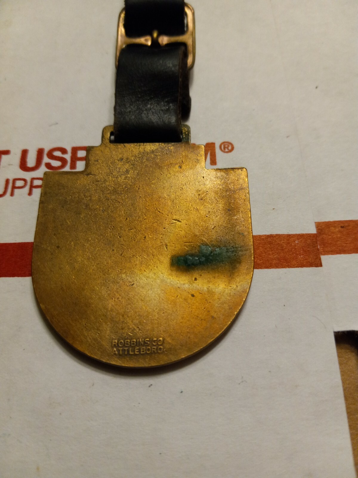 VINTAGE LBS LINK BELT SPEEDER POCKET WATCH FOB HEAVY EQUIPMENT