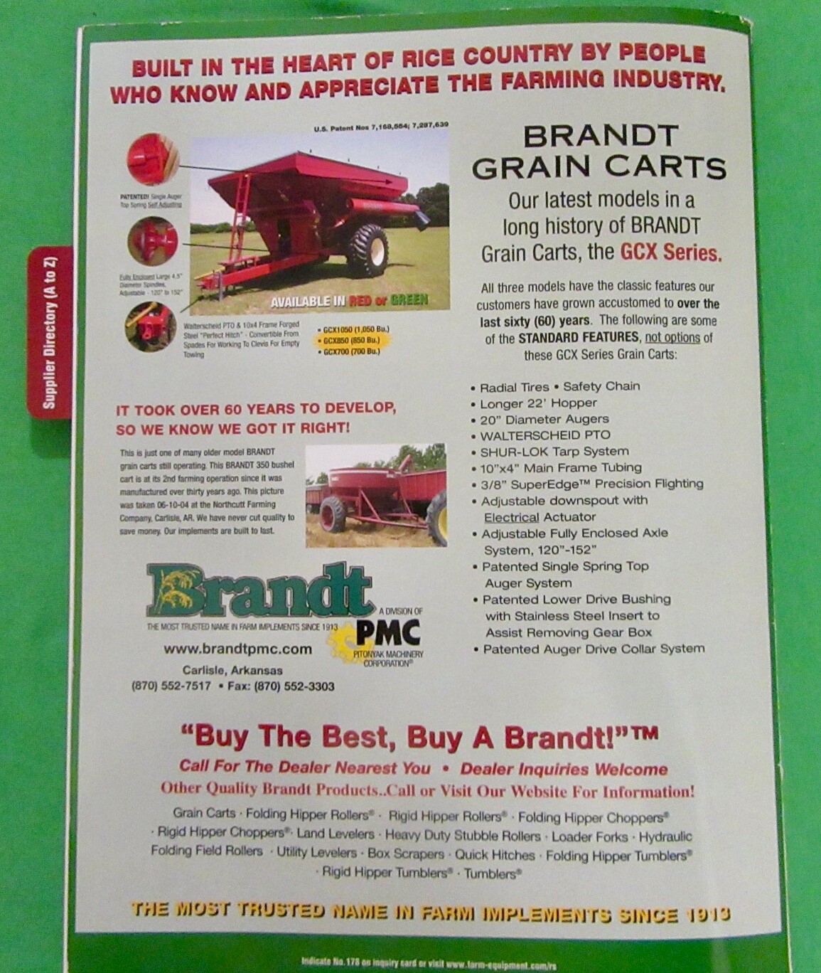 Farm Equipment Sourcebook 2013 ( September 2012) 9 Directories & 289 pages