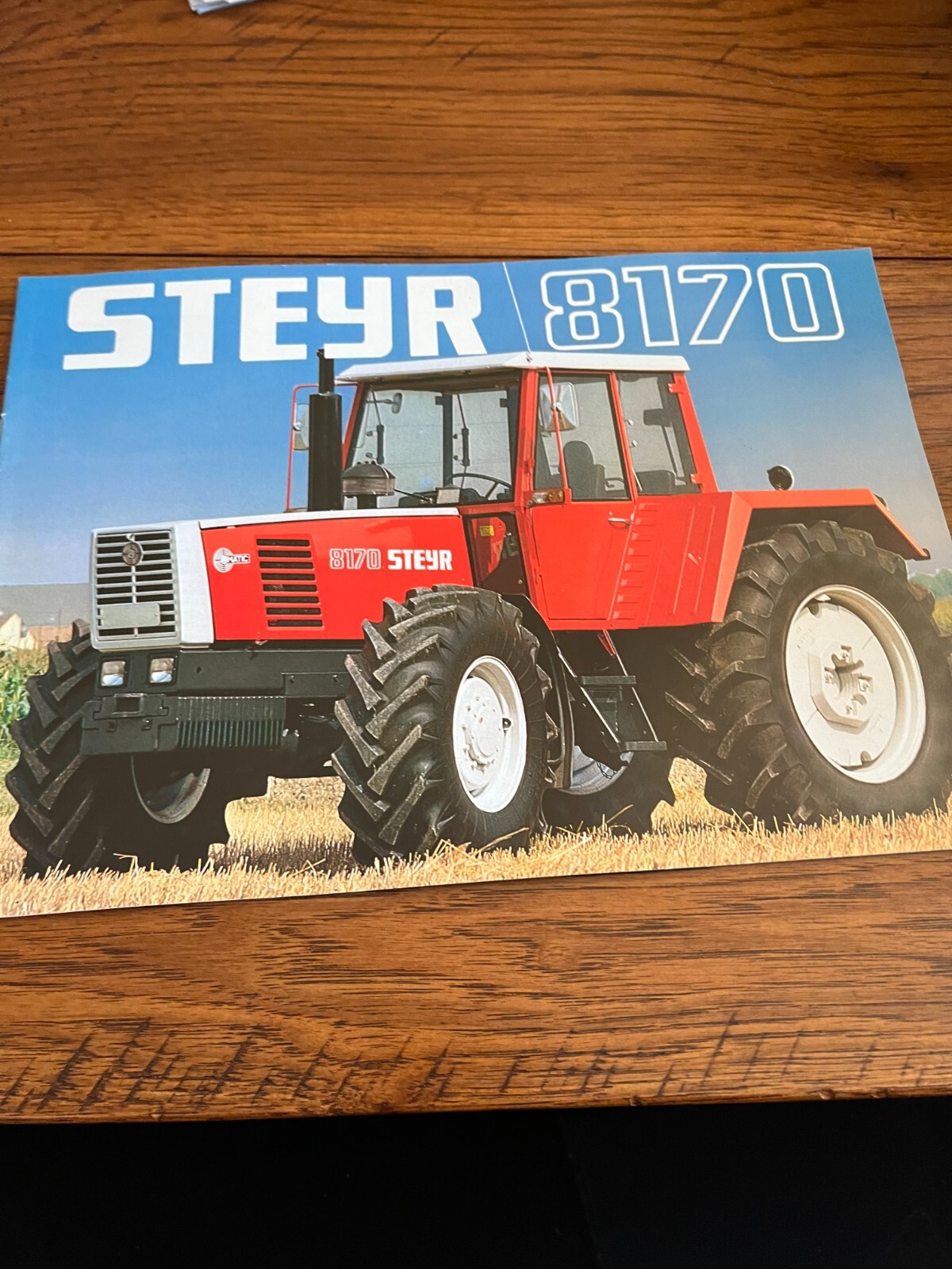 Steyr 8170 Tractor Brochure AMIL22