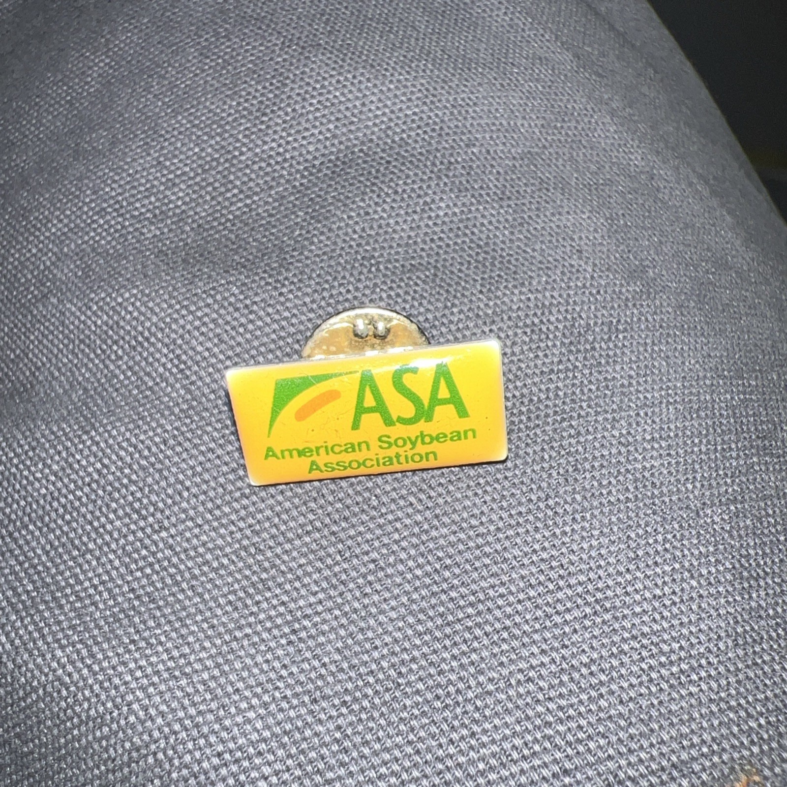Vintage American Soybean Association Lapel Pin