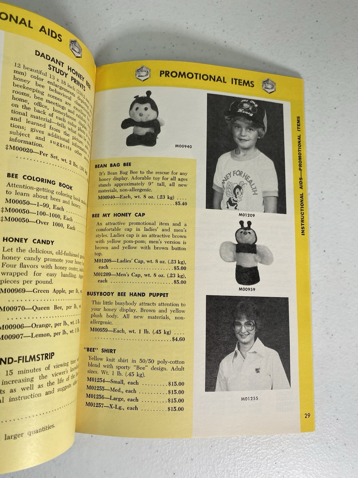 Dadant Beekeepers 1983 Catalog Envelope Order Form