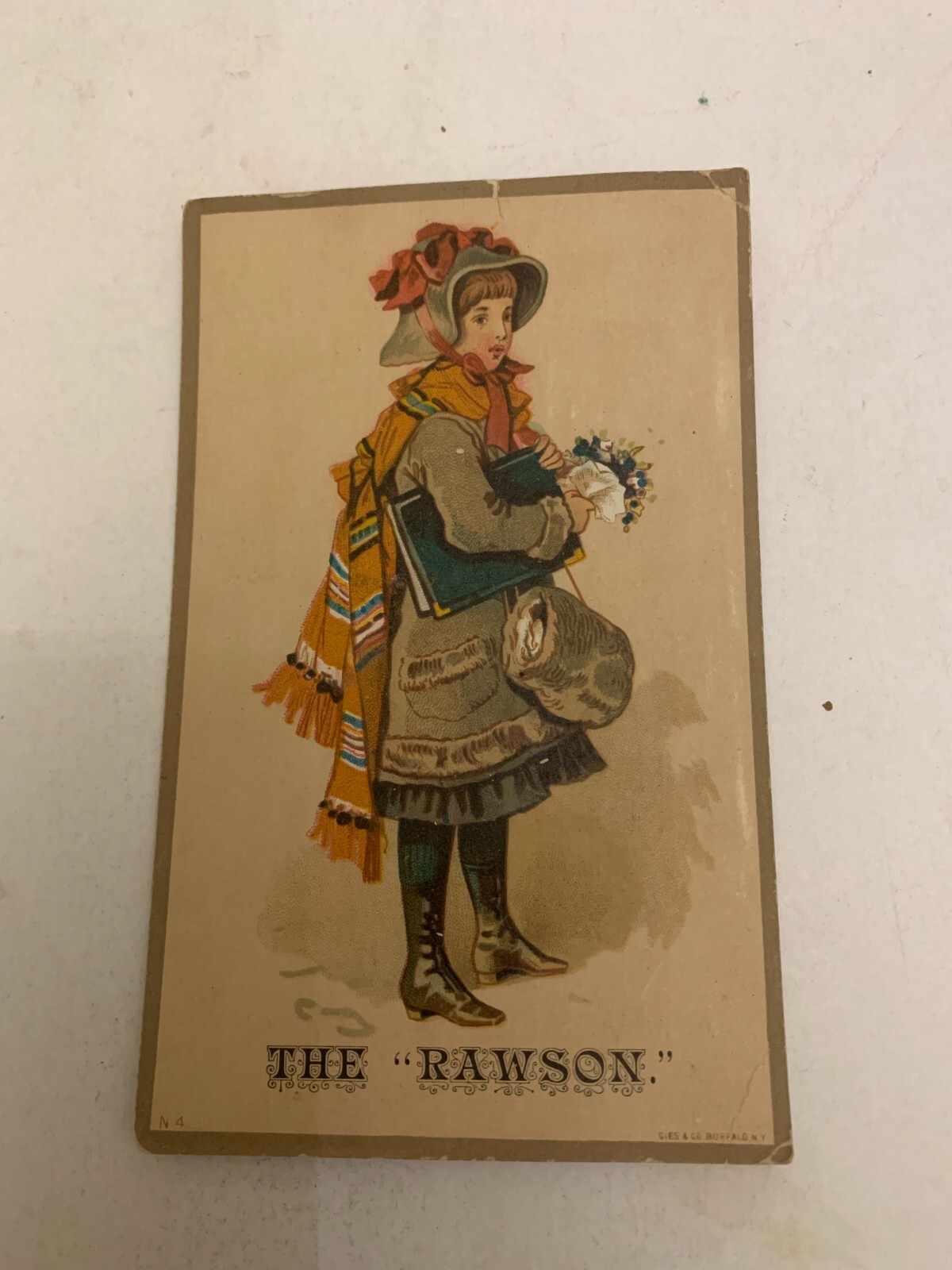 Antique c.1890&rsquo;s The Improved Rawson Mower Victorian Trading Card