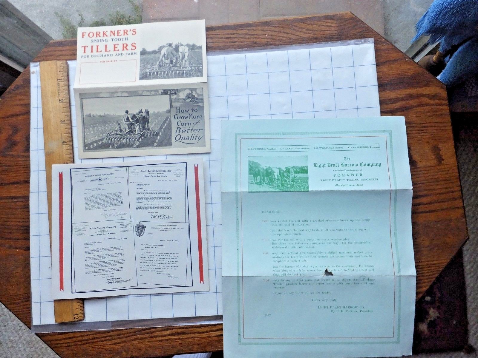 1916 Sales Literature – Light Draft Harrow Company, Marshalltown, Iowa
