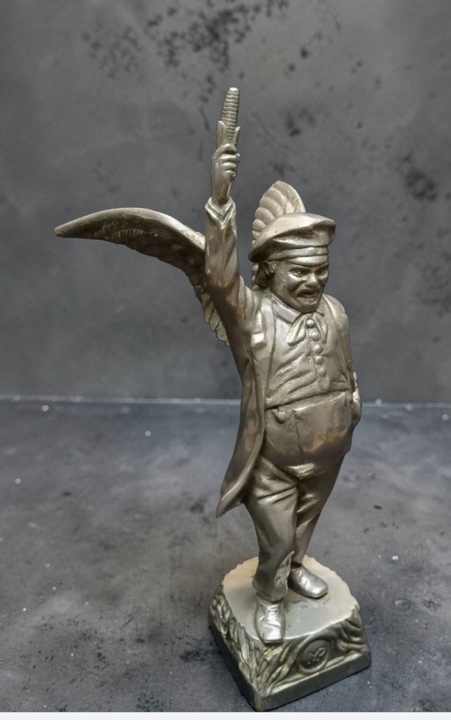 The Flying Dutchman MOP Moline Plow Company RAREST MASCOT MUSEUM PIECE