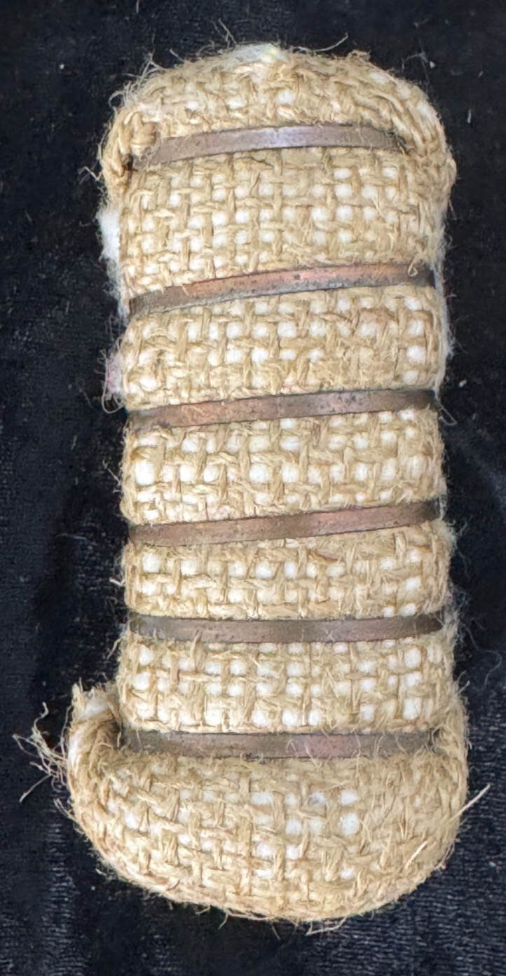 Vintage Miniature Cotton Bale Souvenir 4 Inch decor