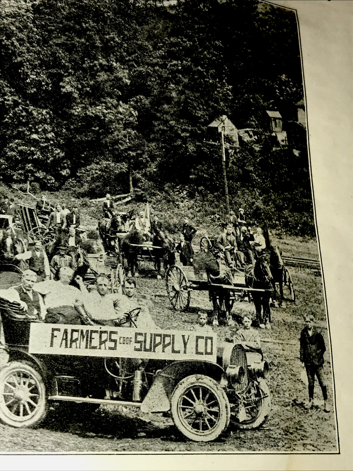 1907 Wood Harvester Farm Advertising – Photo & Article Imperial Pennsylvania