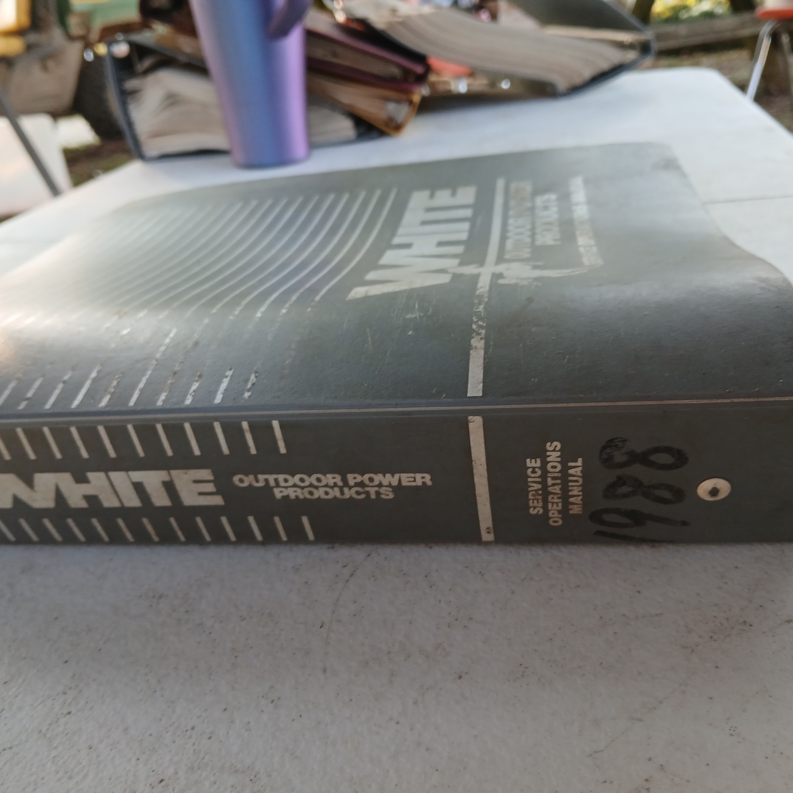 1988 White Outdoor Power Products Parts Catalog Mowers, Edger