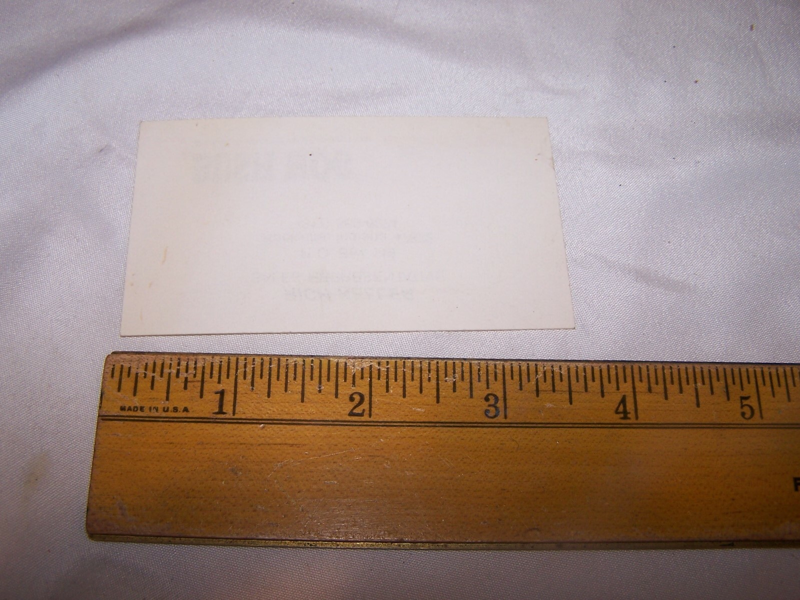 BUSH HOG – KEWANEE Business Card ROCKVILLE INDIANA Rich Keller