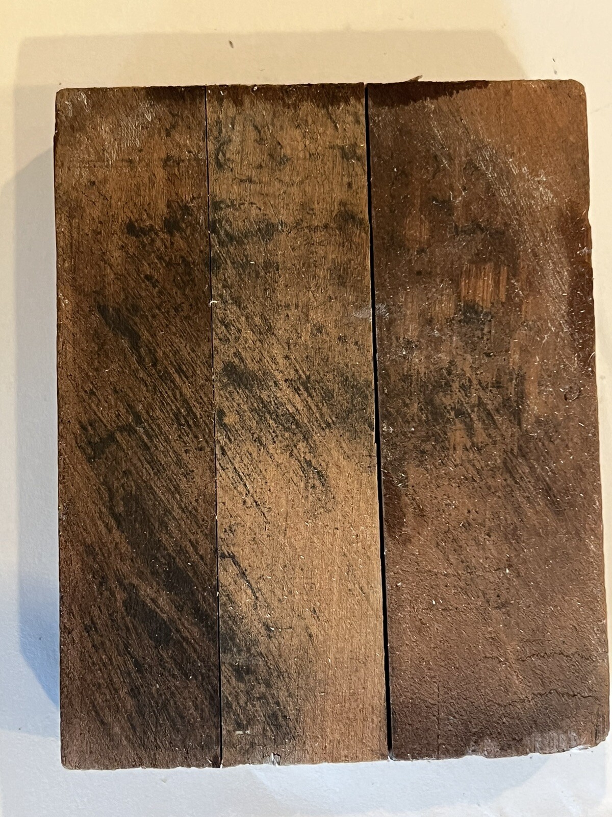 Antique Bateman Iron Age Print Block Walking Cultivator