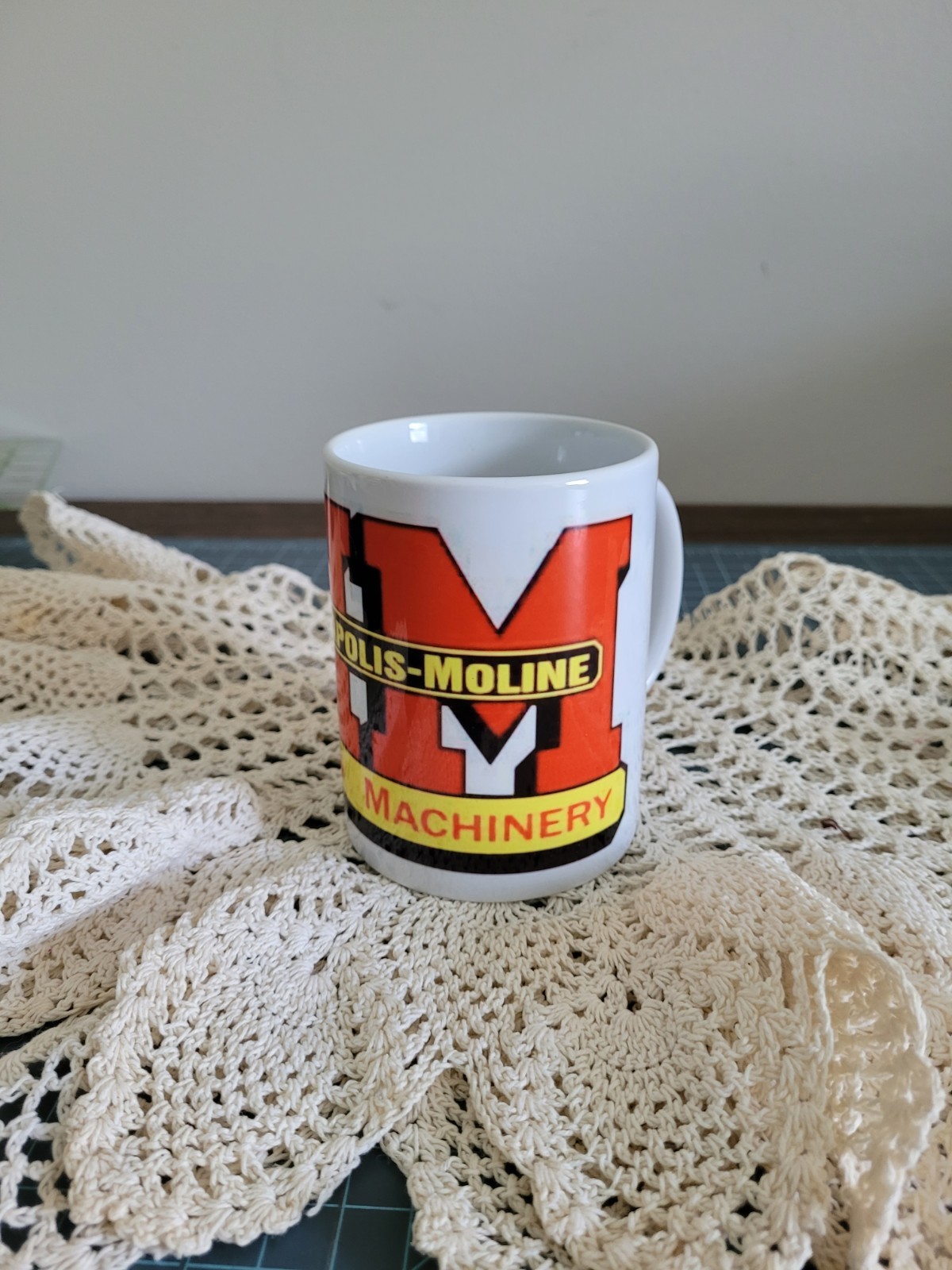 Minneapolis Moline logo Tractor 15 Ounce Sublimated Coffee Mug