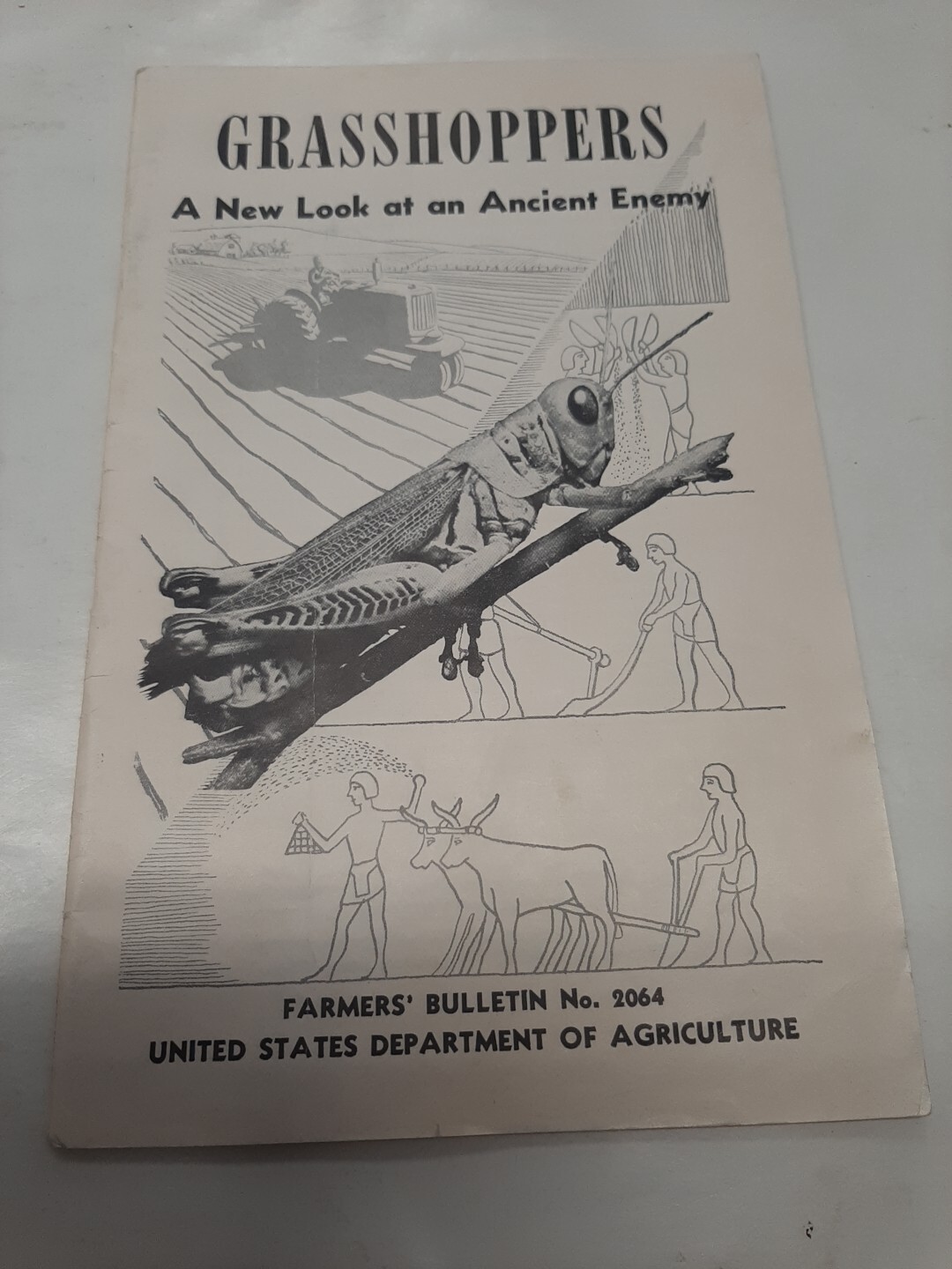 ***VINTAGE 1954 FARMERS&rsquo; BULLETIN 2064 Grasshoppers ***U.S.D.A.
