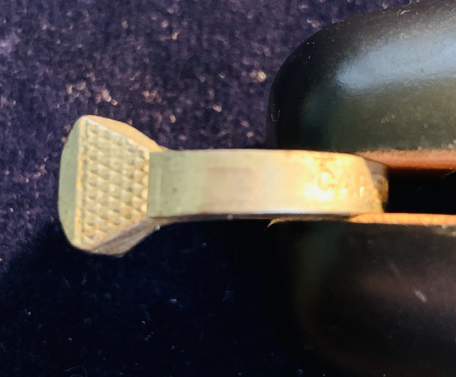 Antique Advertising Capewell Horse Nail Co. Ring 6