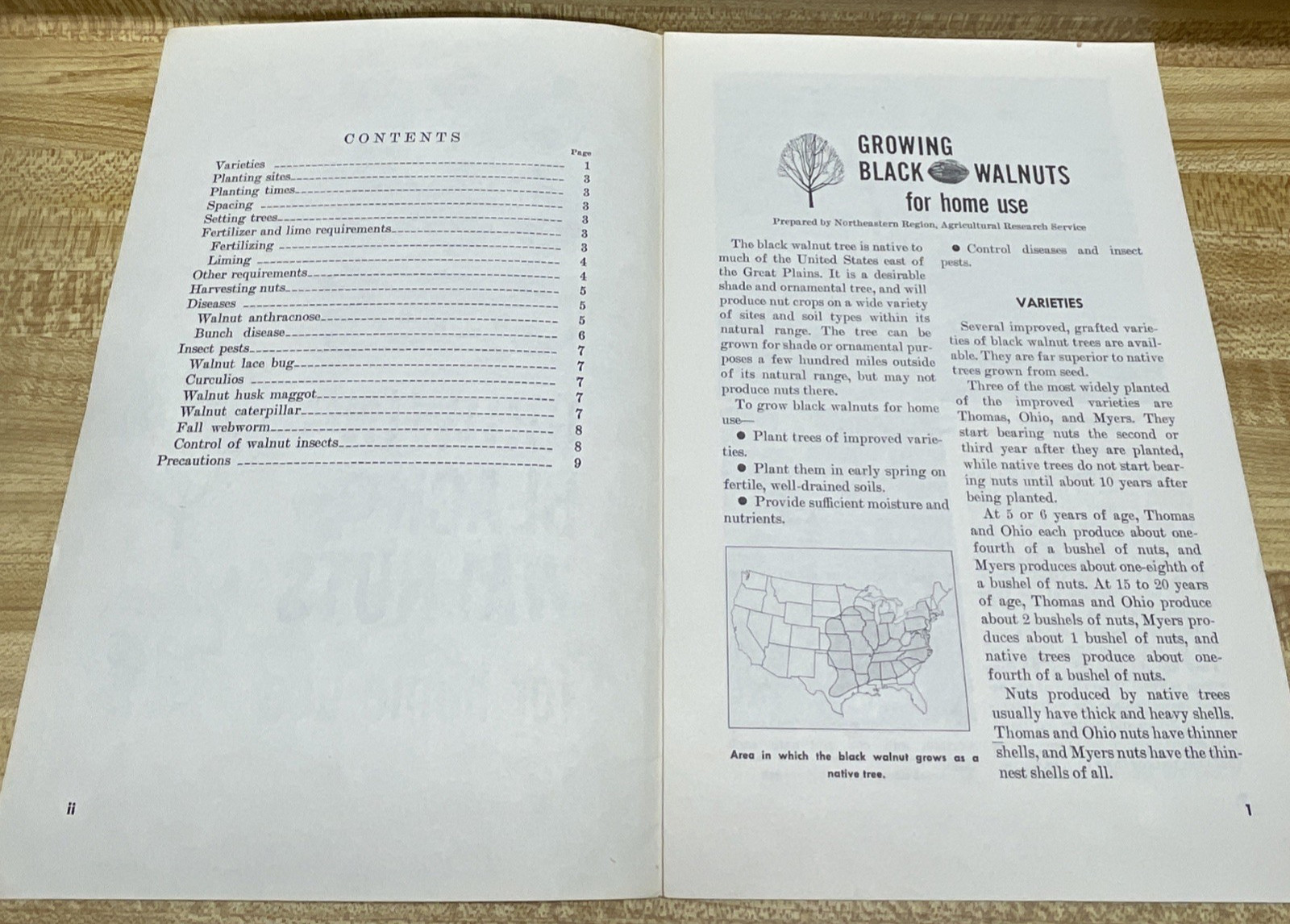 US Department Of Agriculture Farmers’ Bulletin Fruit Soil Birds Lot Of (7) Vtg