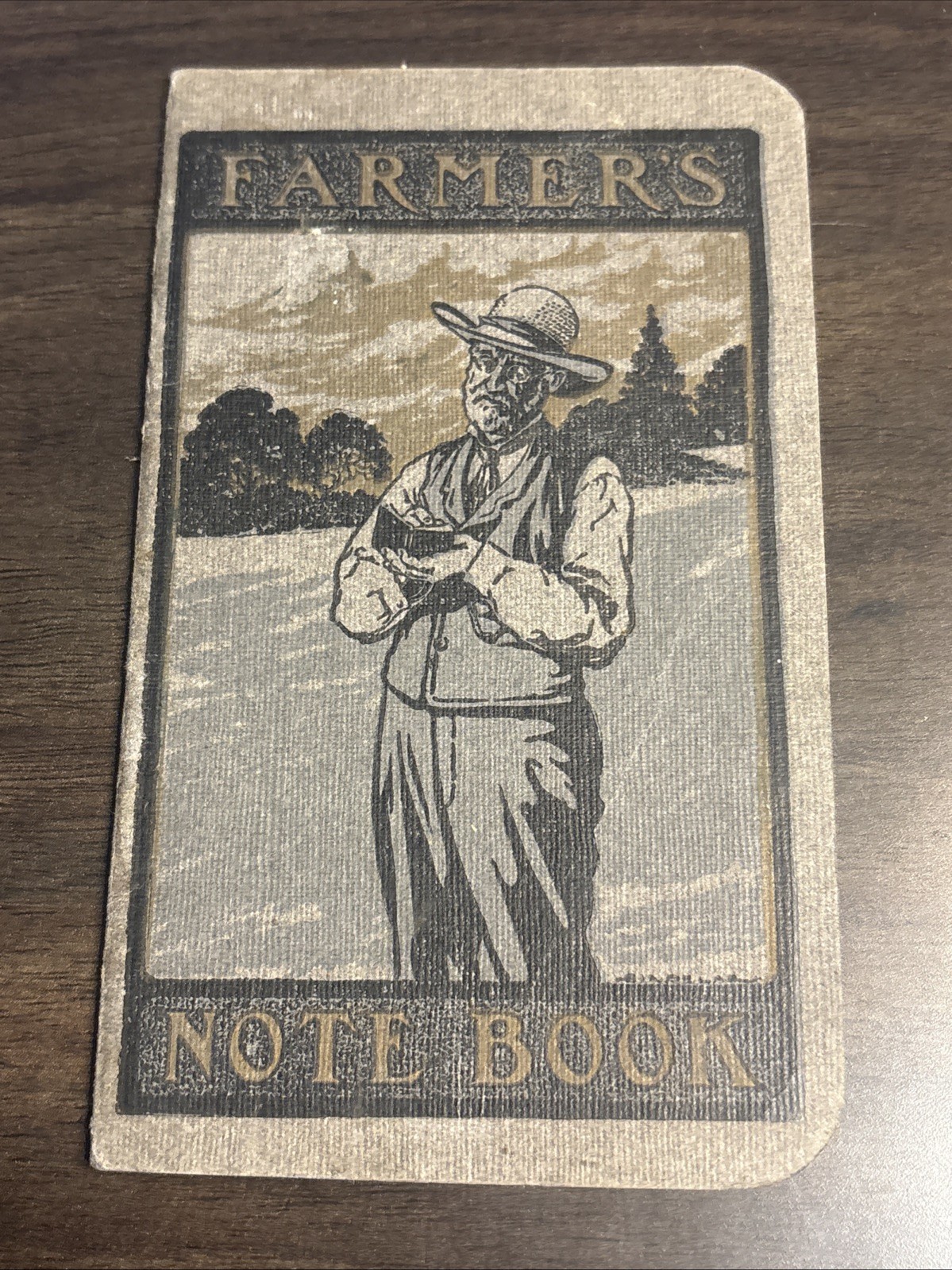 UNUSED Vintage 1908 Farmer’s Notebook – Farm Advertising