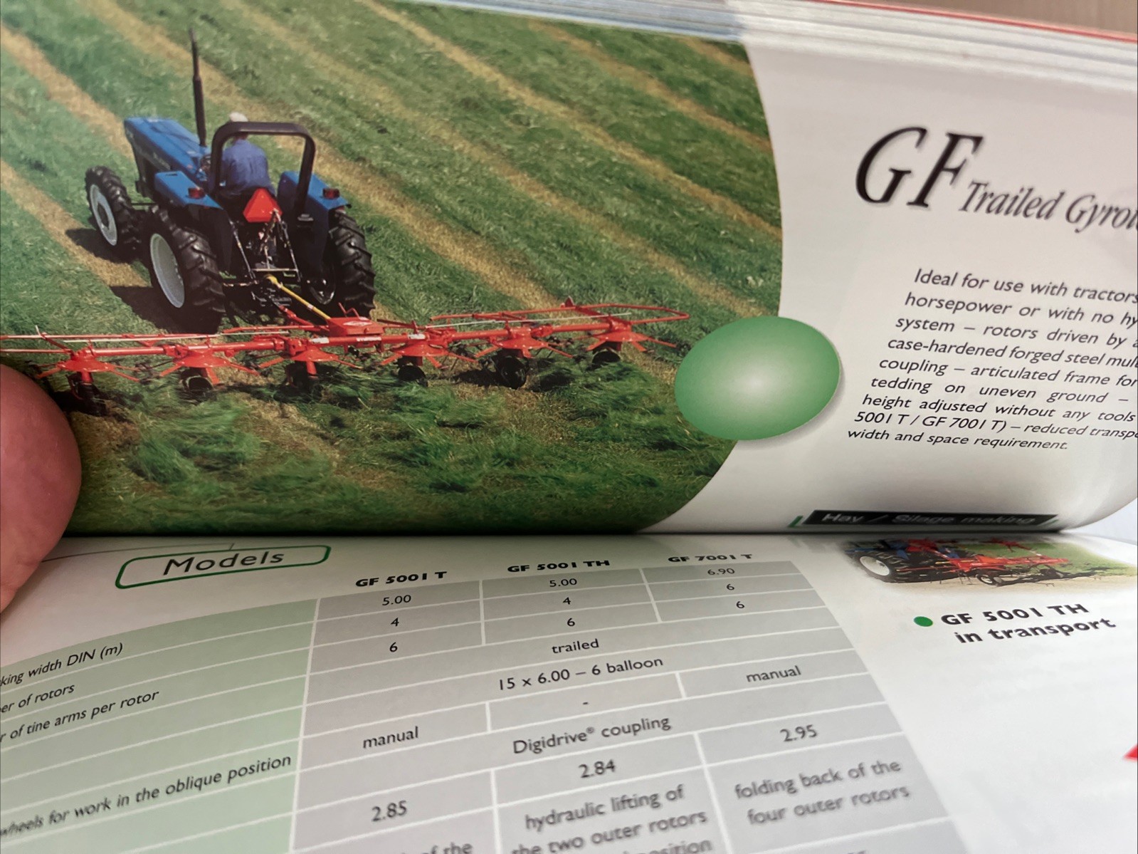 Kuhn Farm Machinery Sales Brochures 2000 And 2005
