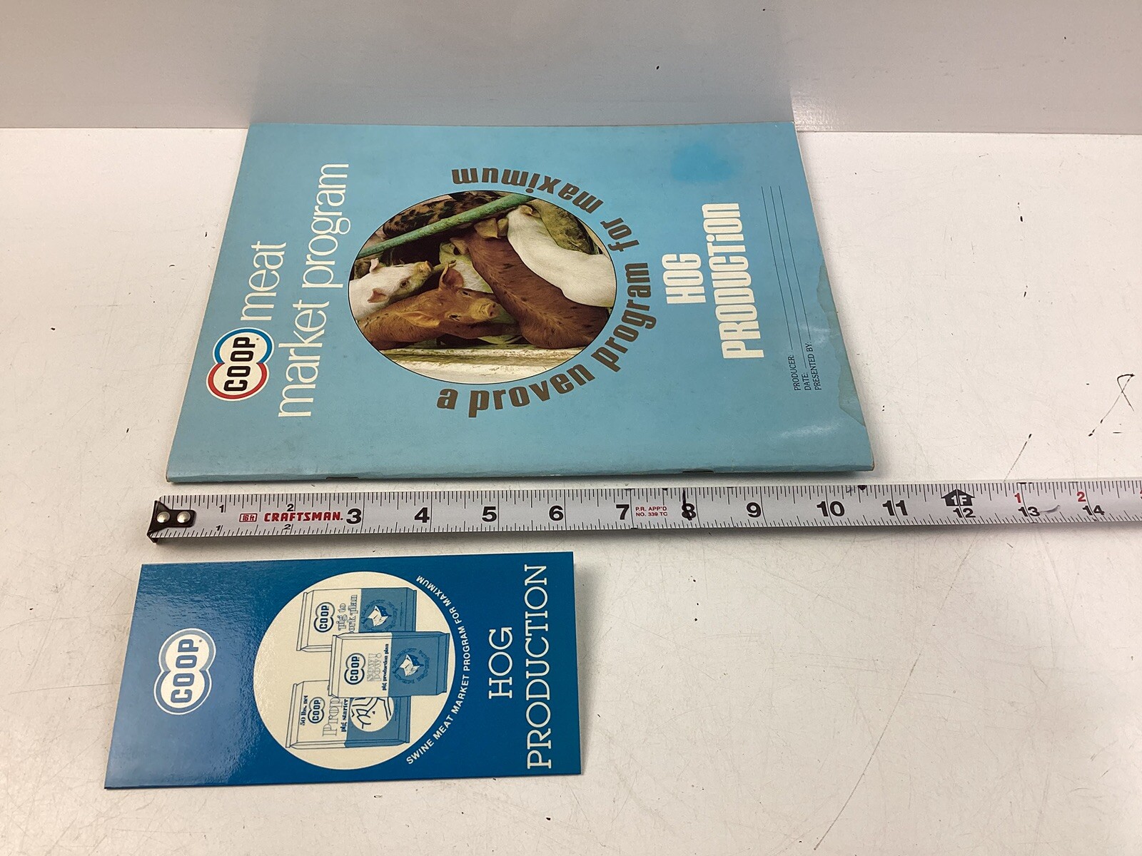 CO-OP Meat Market Program for Hog Production, Vintage Program Guide