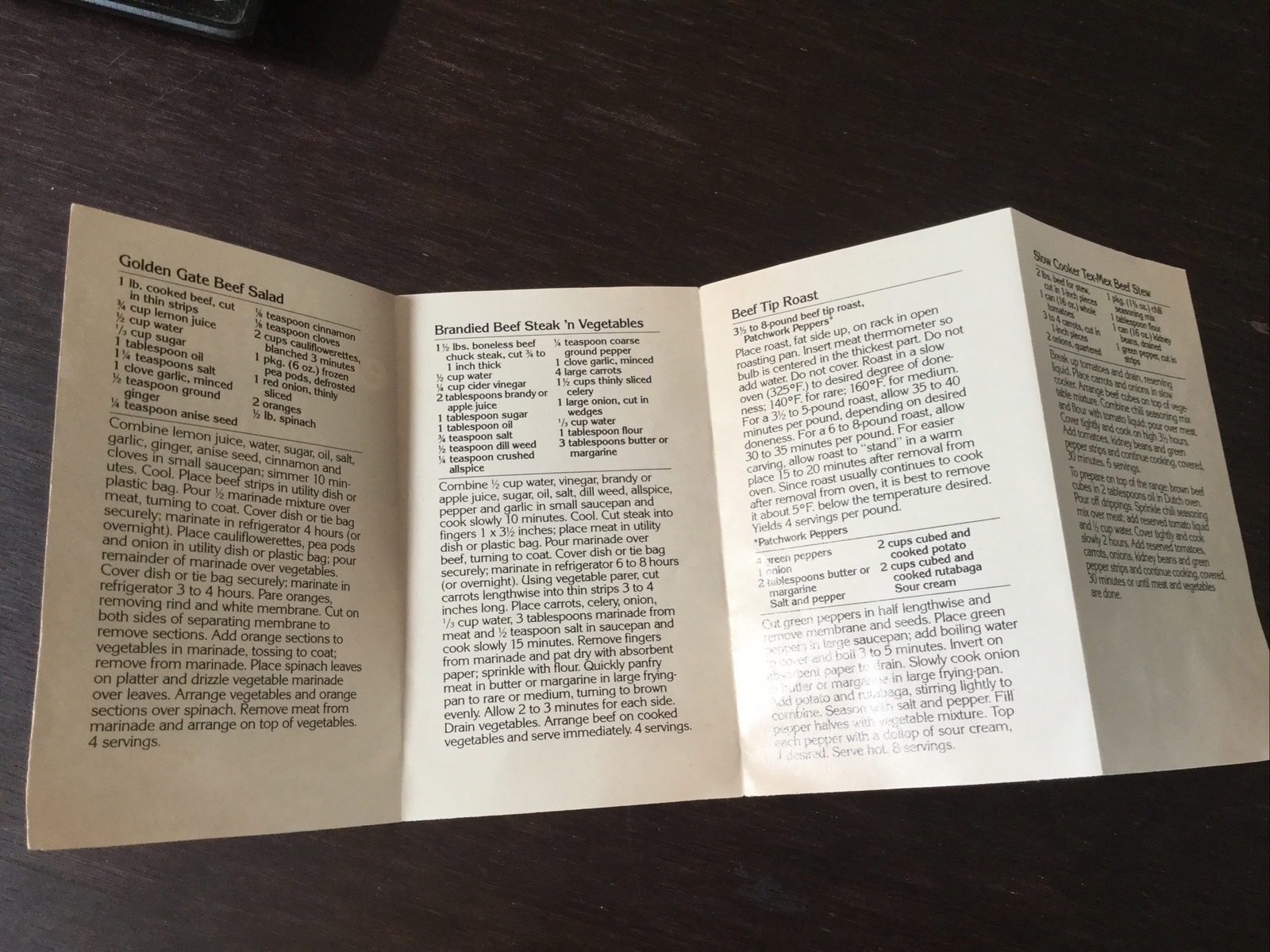 Vintage Beef Industry Council Recipes~ Make Ends Meat!