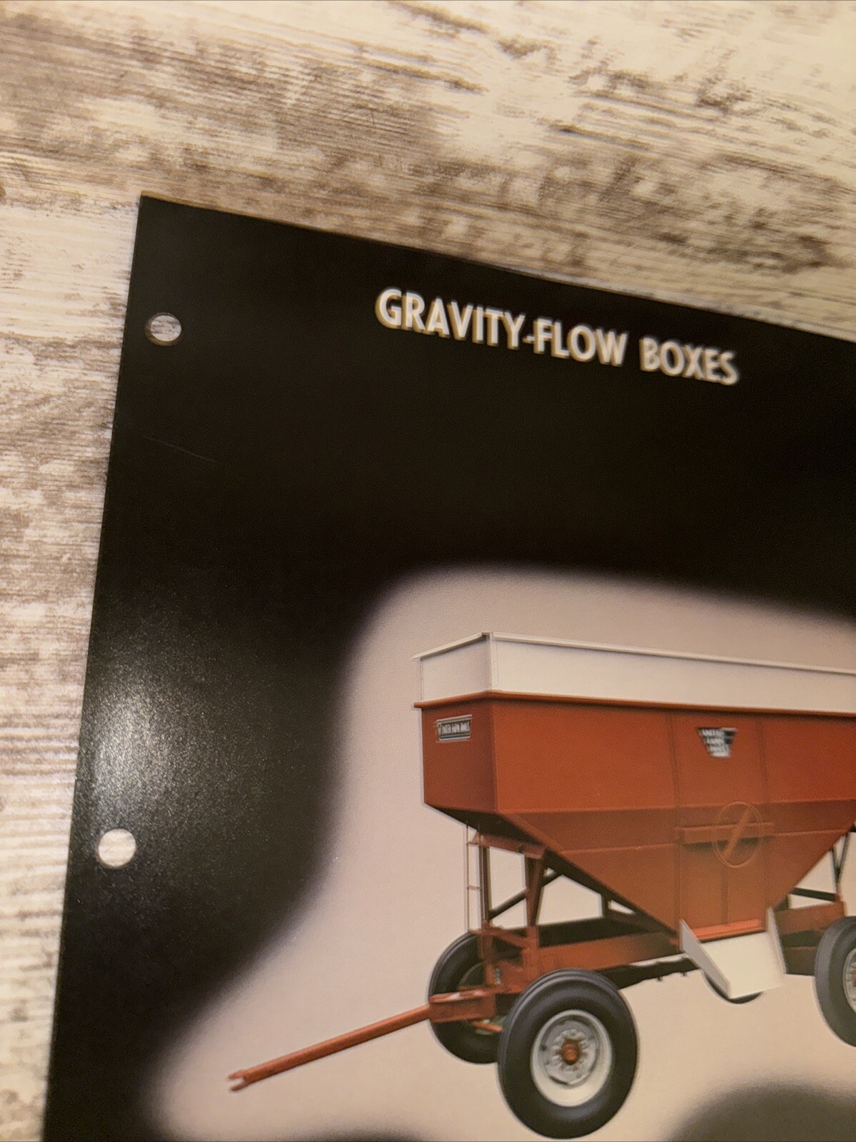 United Farm Tools Inc Gravity-Flow Boxes Sales Brochures Oelwein Iowa DP