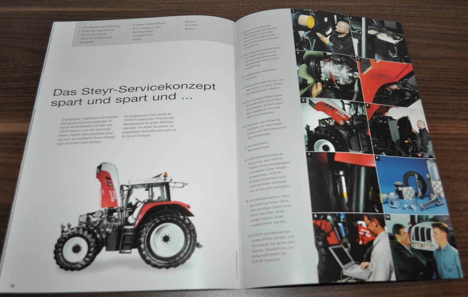 Steyr CVT 120 130 150 170 Tractor Brochure Prospekt