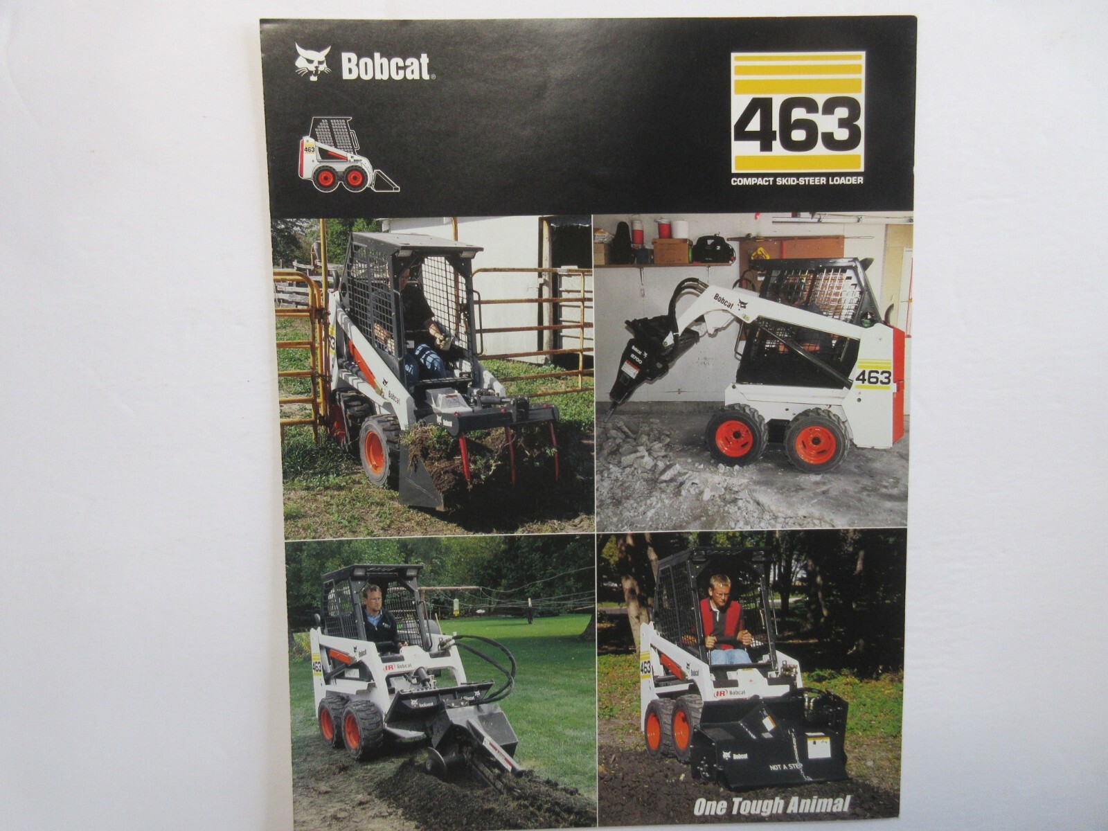 Bobcat 463 Skid Steer Loader Brochure 4 Page