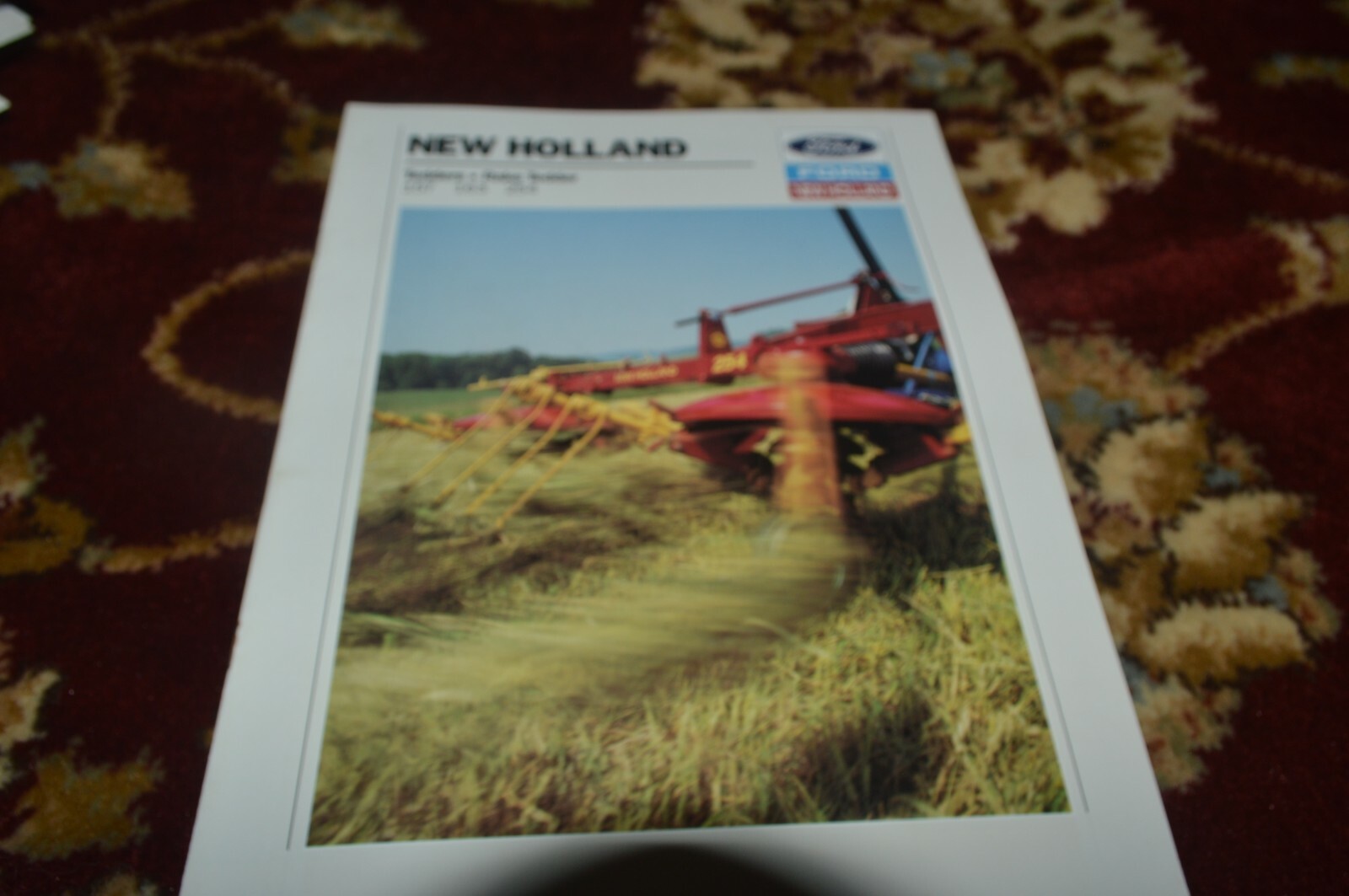 New Holland 157 163 254 Tedder Rake Tedder Brochure DCPA15