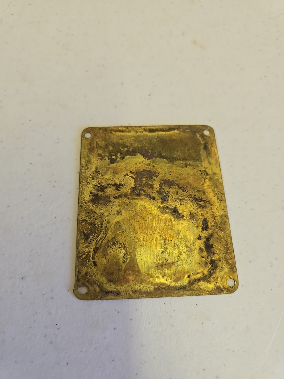 Antique De Laval Seperator Co Advertising 1921 Brass Patent List Badge Emblem