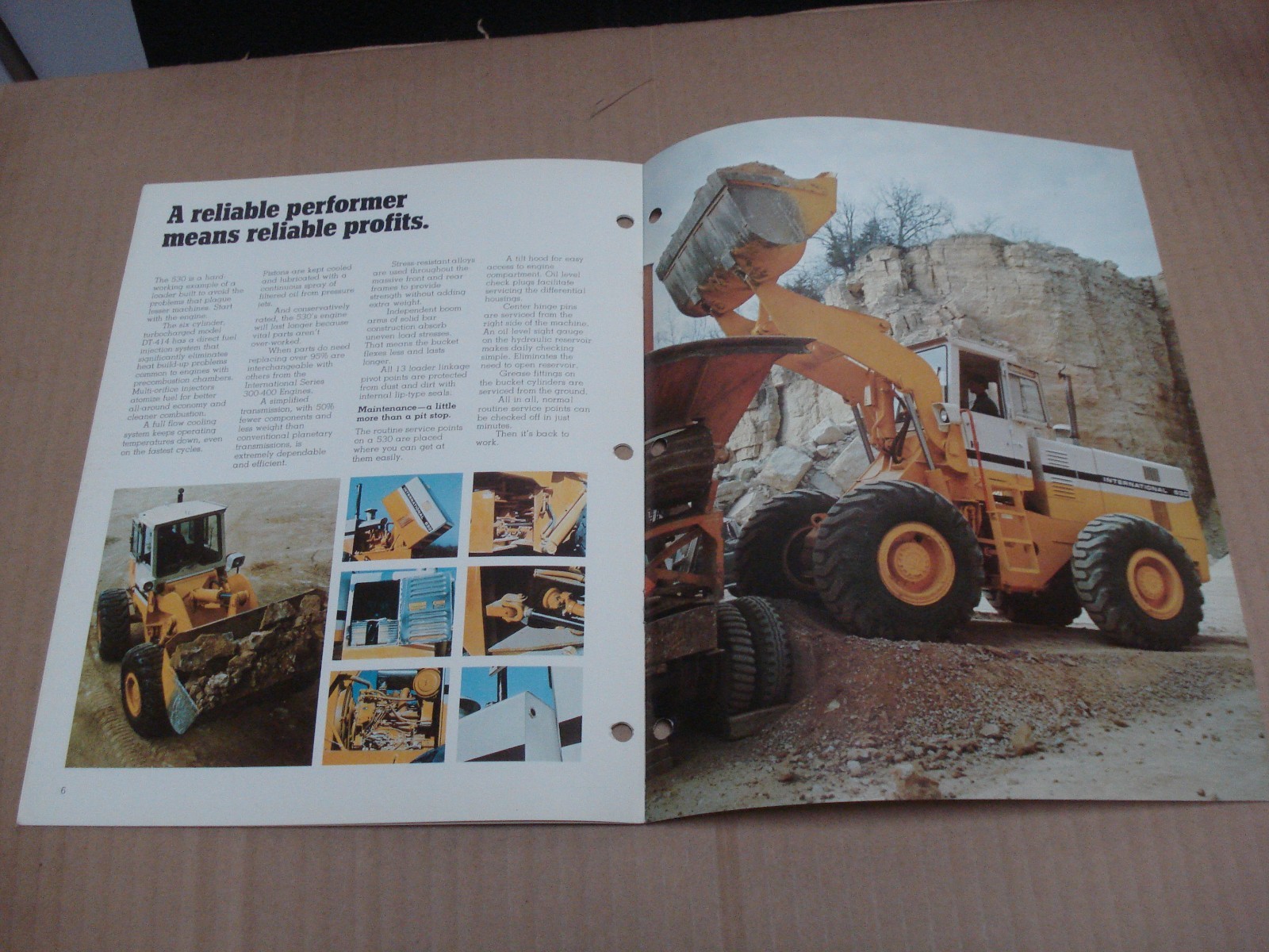 International 530 Pay Loader Brochure
