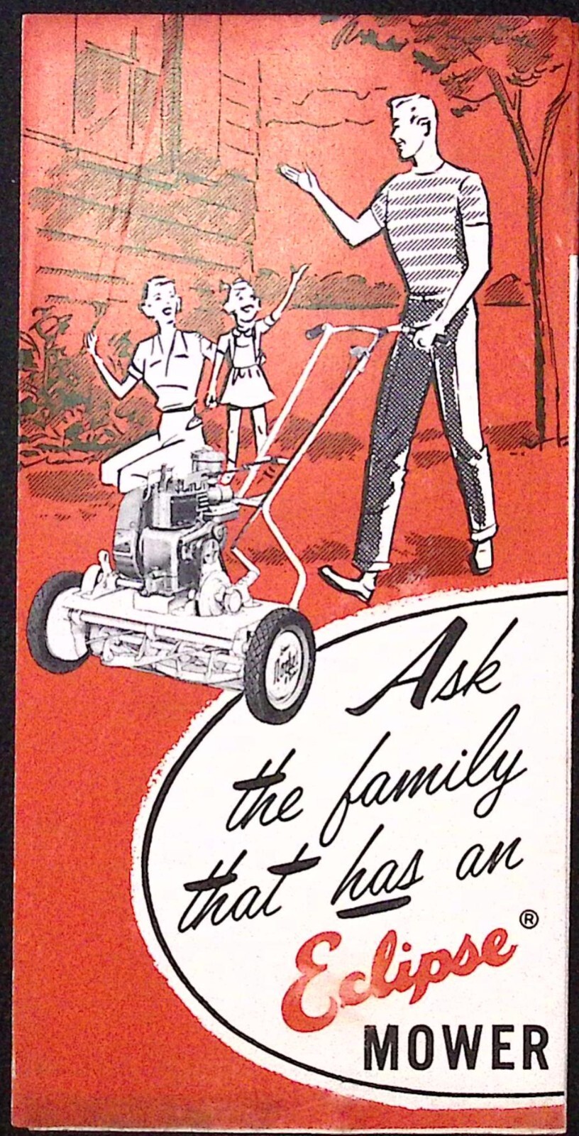 c1950s Eclipse Lawn Mower Brochure Buffalo-Eclipse Corporation