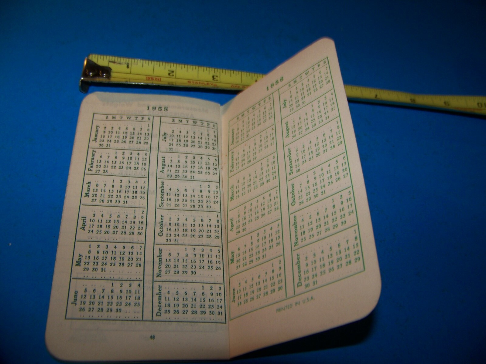 Darling&rsquo;s Plant Foods Soil Builders « Daily Reminder » Memo Booklet Vintage 1955
