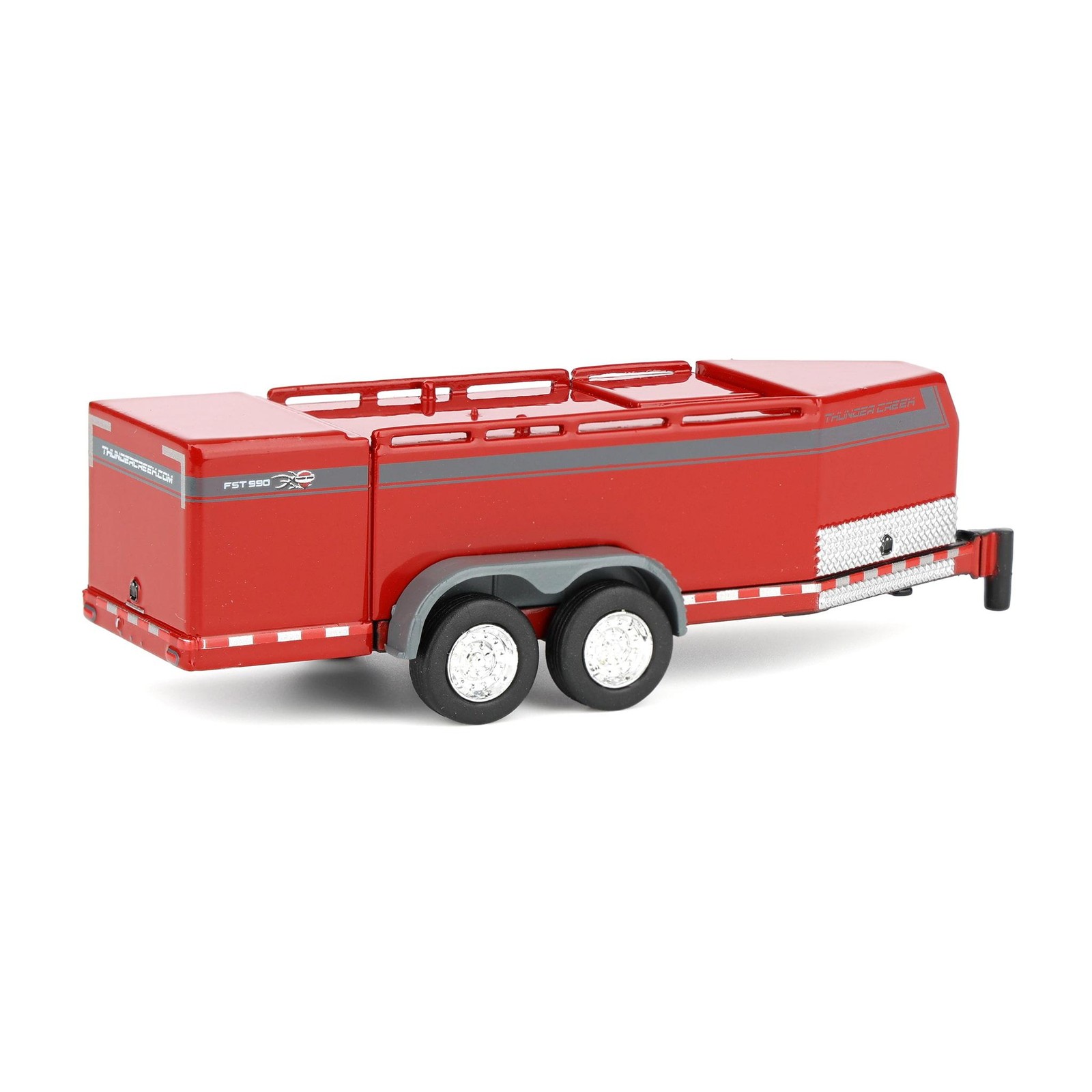 1/64 Thunder Creek FST990 Tandem Axle Fuel Trailer, Red, TCM604