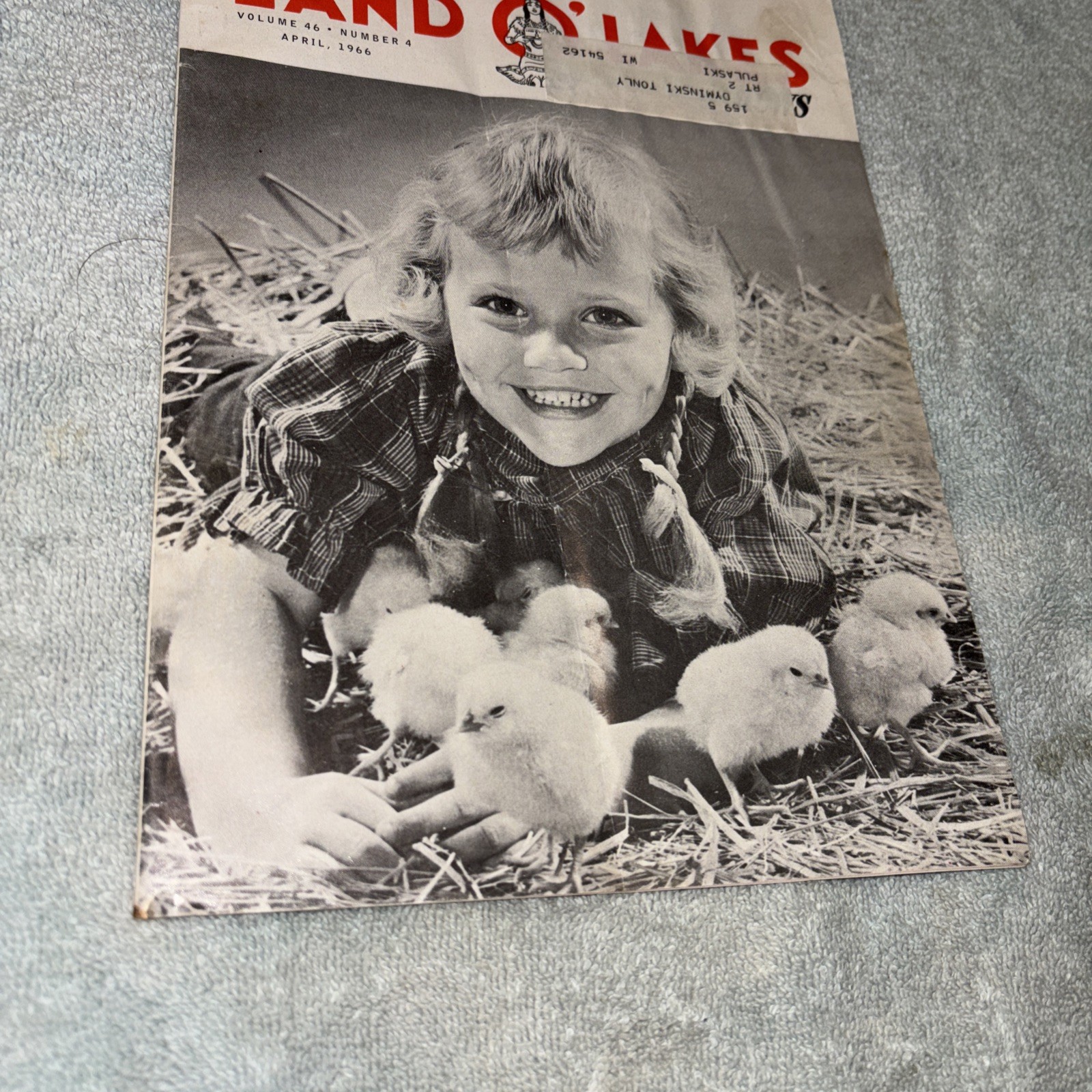 Vintage 1966 April Land O Lakes agricultural magazine
