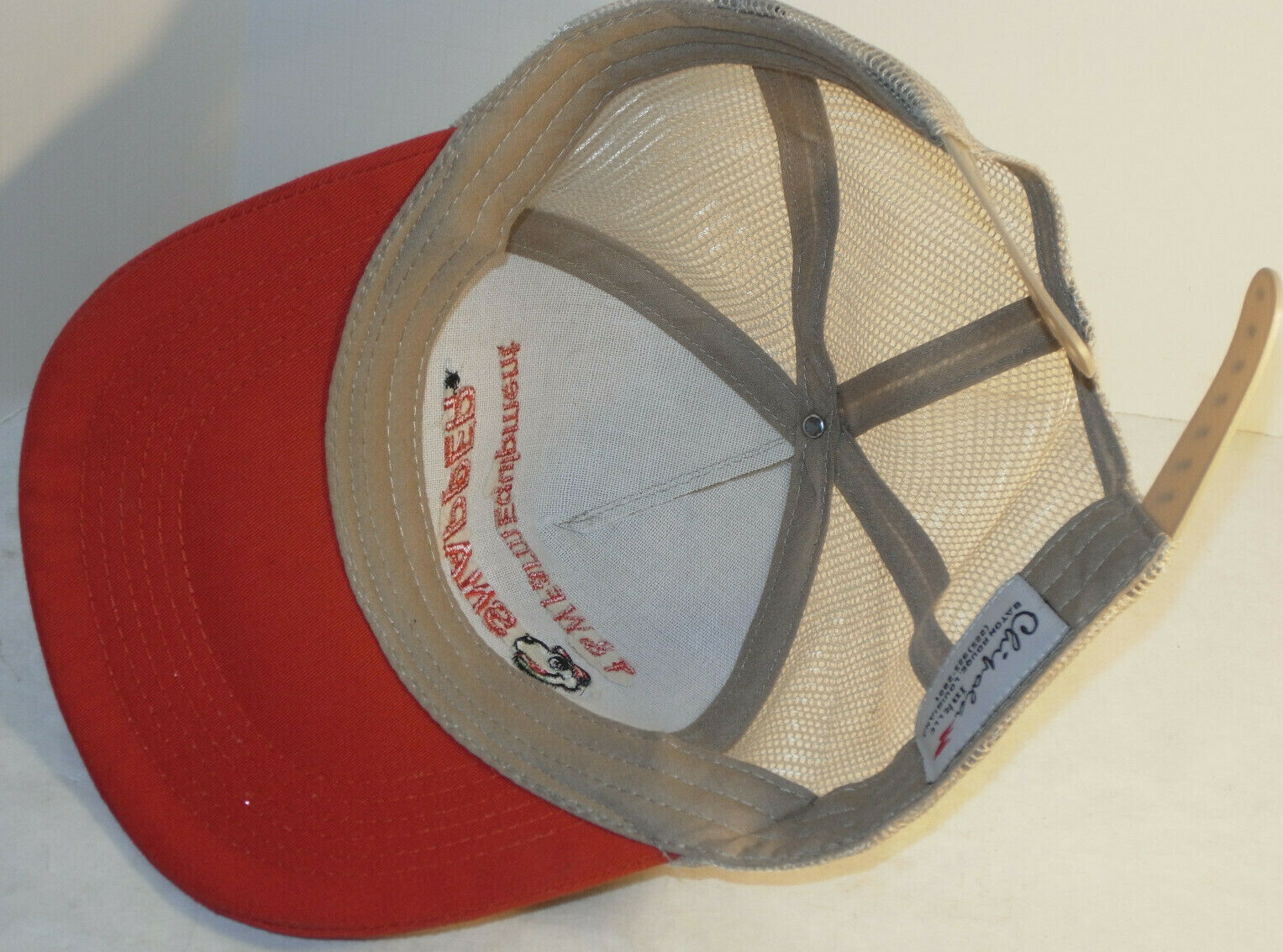 VINTAGE FARM EQUIPMENT & SNAPPER MOWER HAT/CAP! EMBROIDERED LOGOS! SNAPBACK!