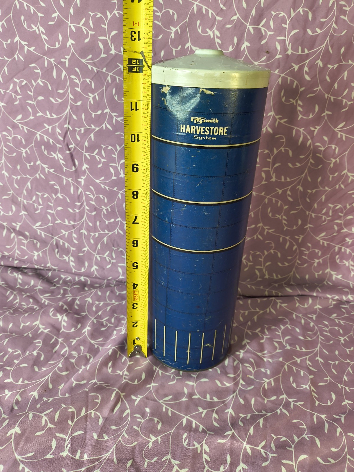 1960s A.O. Smith Harvestore System Salesman Sample Silo