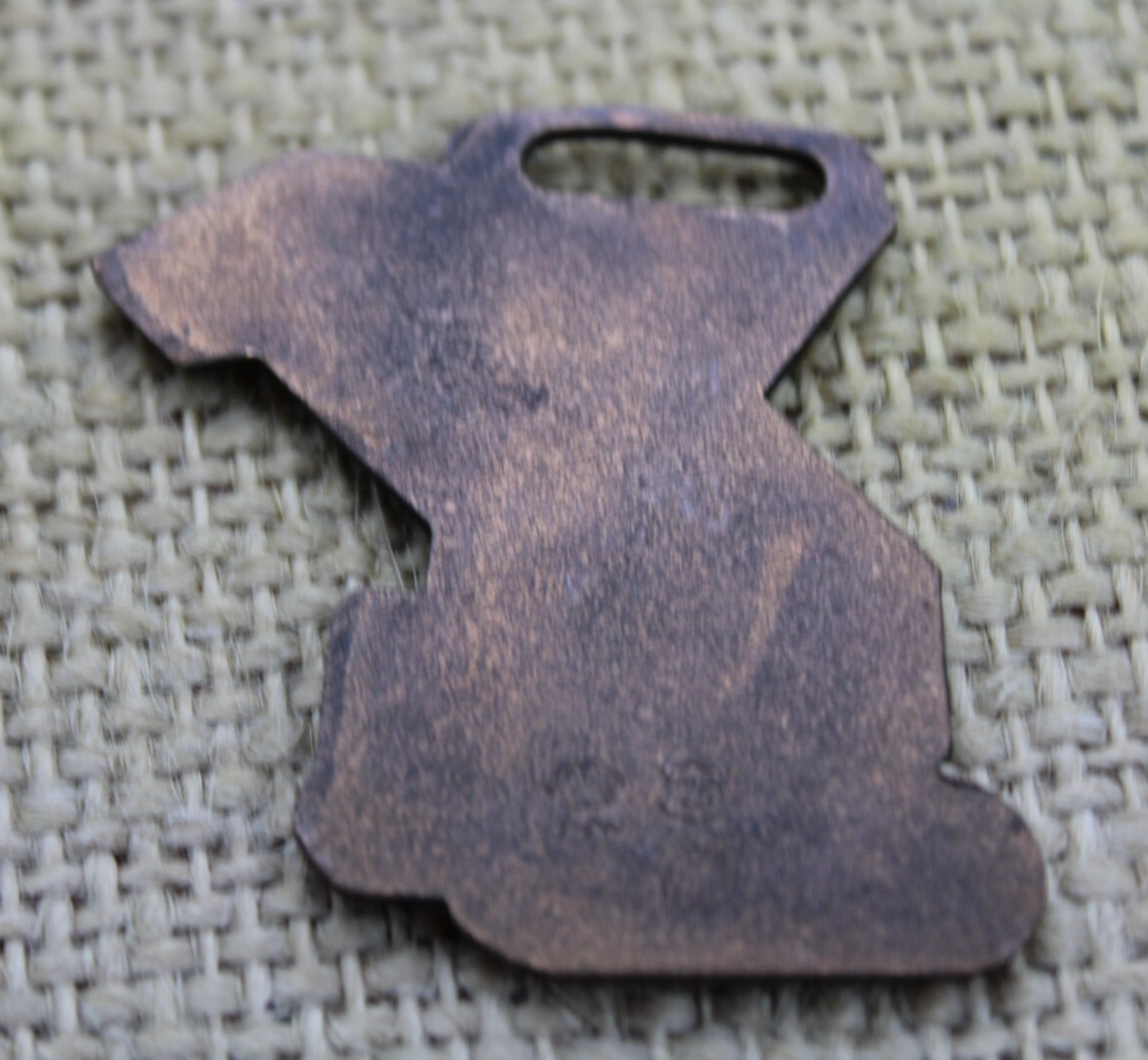 1930s era TRACTOMOTIVE TRACTOR BULLDOZER Old Original Watch Fob